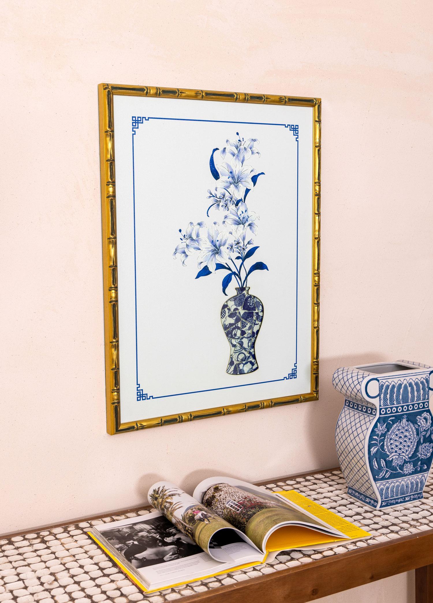 Ayna & Tablo The Mia Floral Tablo 60x80x4 cm TBL0092