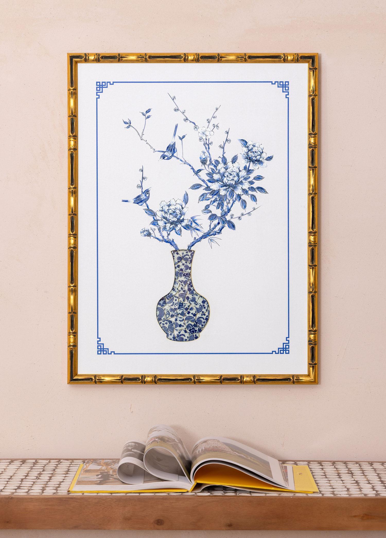 Ayna & Tablo The Mia Floral Tablo 60x80x4 cm TBL0091