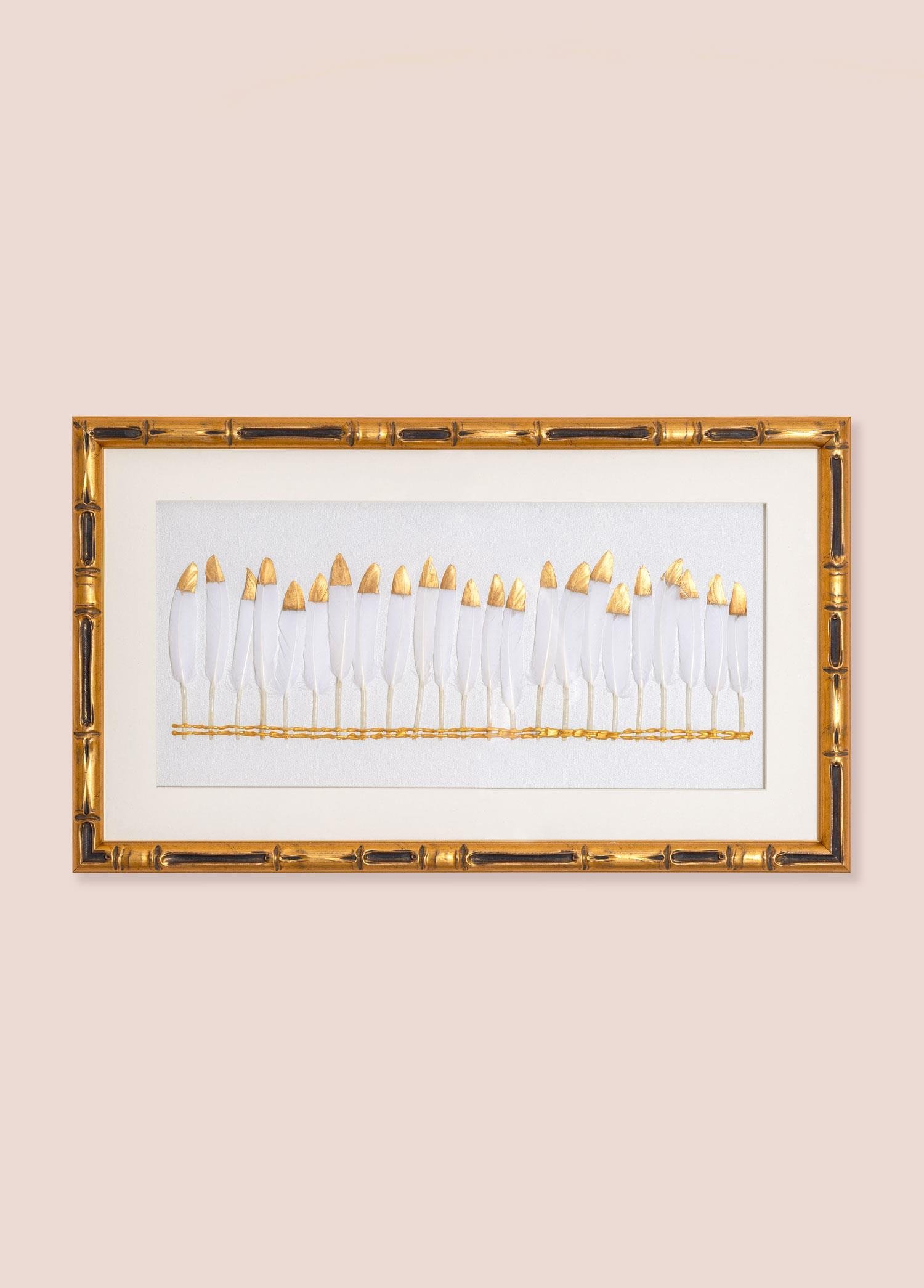 Ayna & Tablo The Mia Flume Tablo Beyaz 60x35x4 cm TBL0098