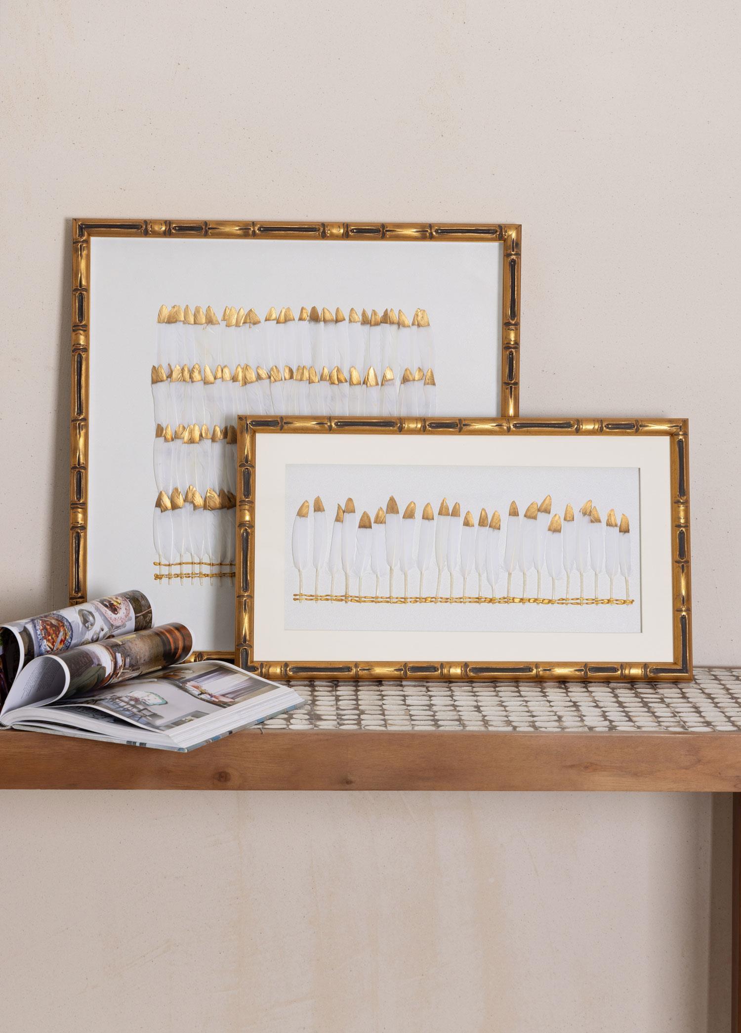 Ayna & Tablo The Mia Flume Tablo Beyaz 60x35x4 cm TBL0098