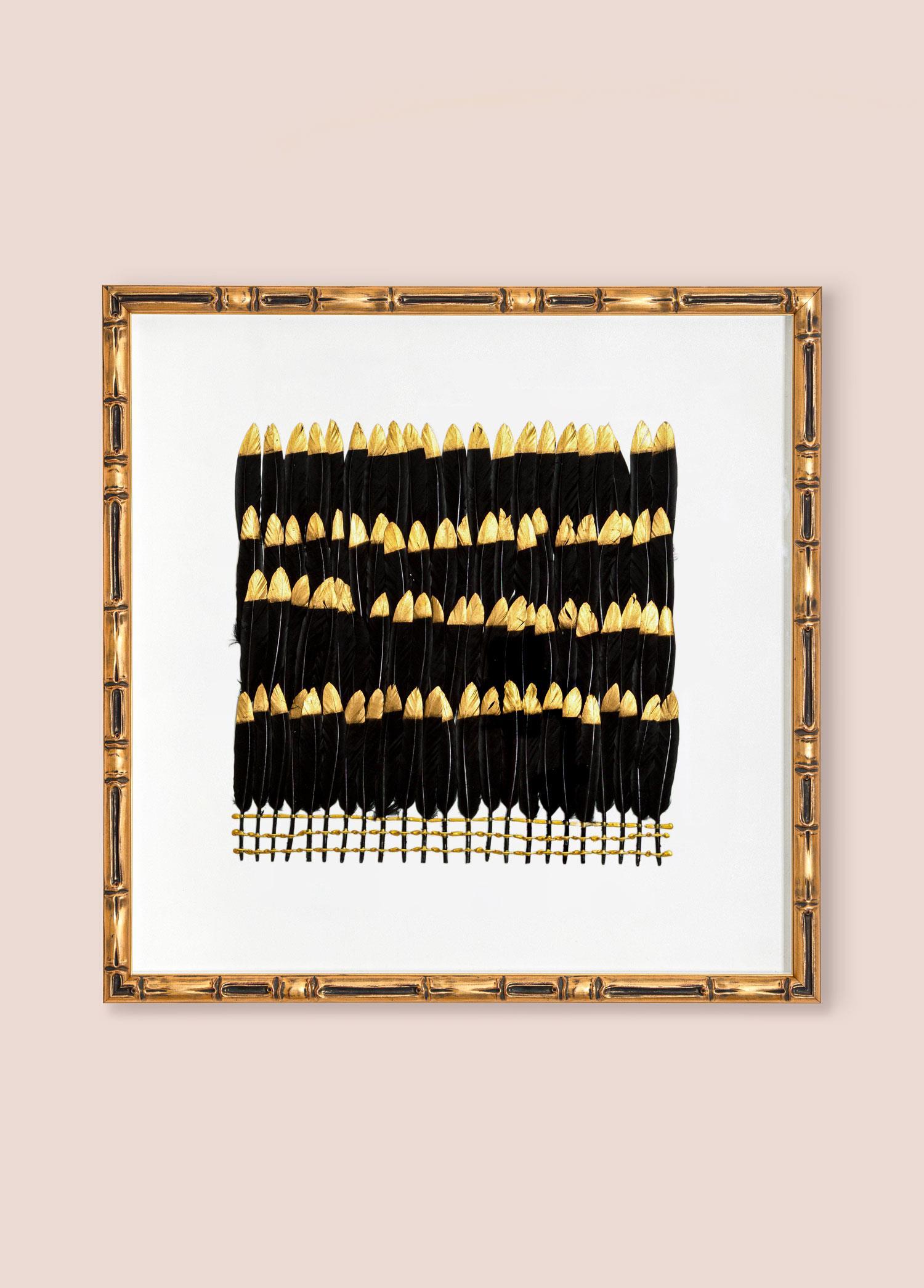 Ayna & Tablo The Mia Flume Tablo Siyah 60x60x4 cm TBL0097