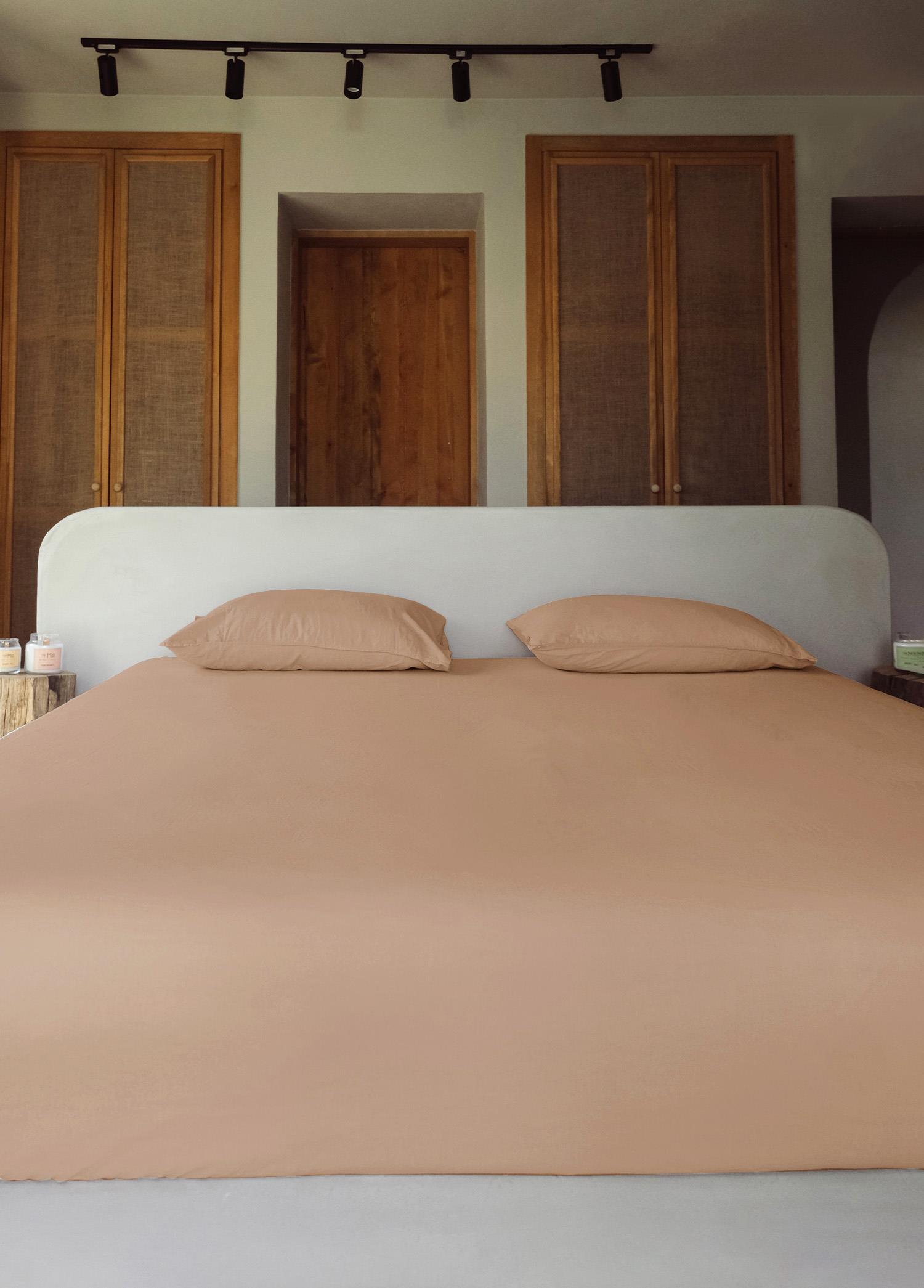 Çift Kişilik Çarşaf The Mia Cotta Toast Çift Kişilik Çarşaf 260x240 Cm