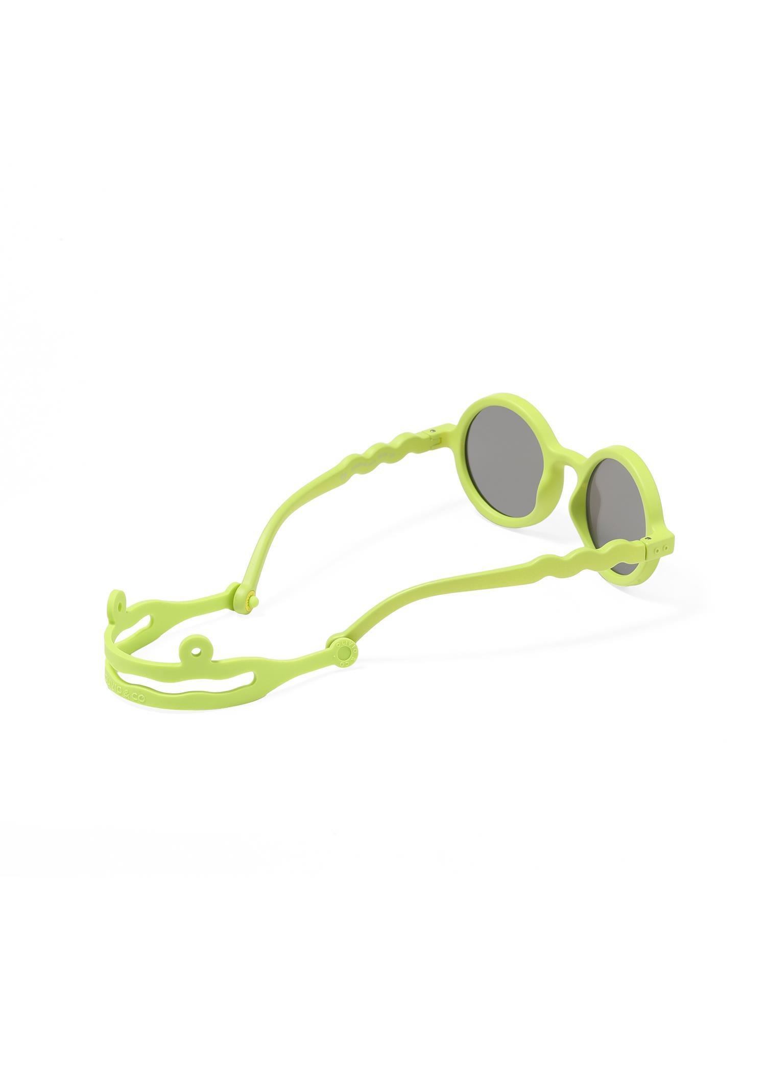 Çocuk Güneş Gözlüğü OLIVIO&CO Polarize Güneş Gözlüğü Sea Anemone Green 0-3 Yaş