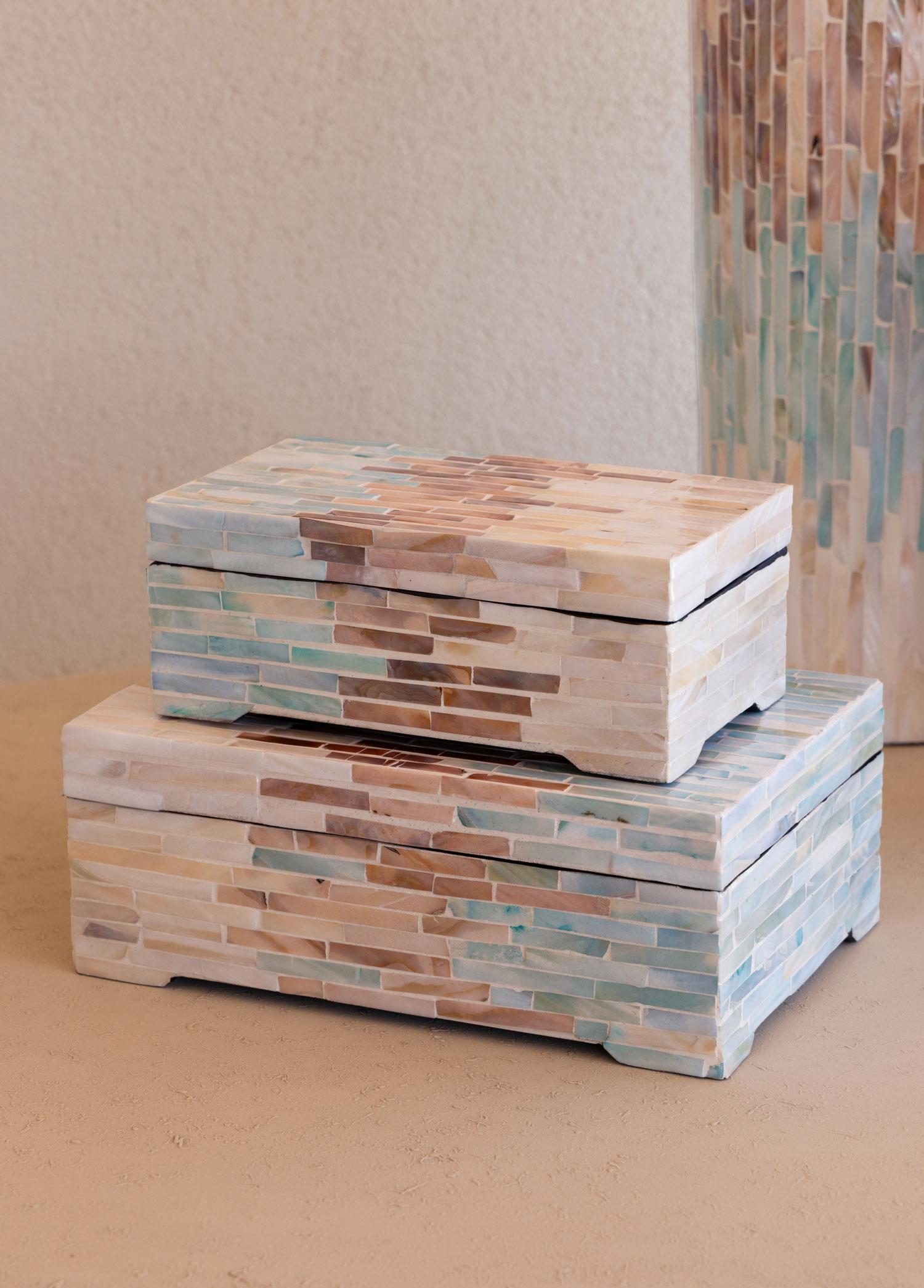 Dekoratif Kutular  Sedef Kutu 23x13x9 cm TLC0111