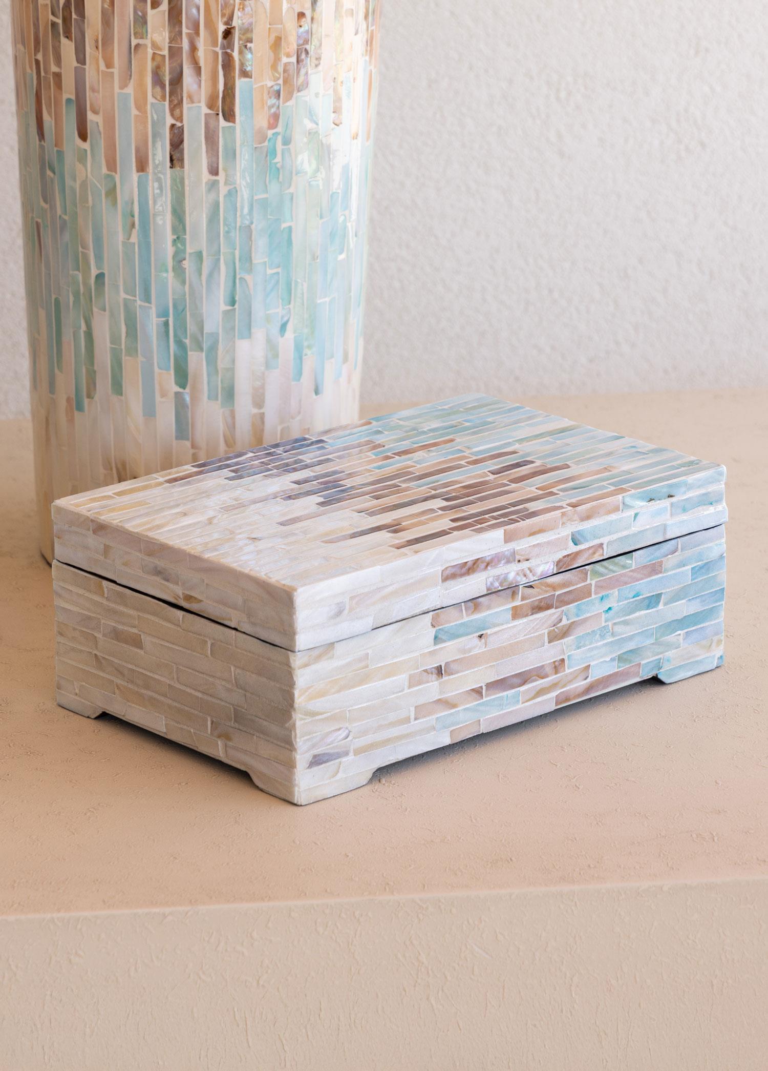 Dekoratif Kutular  Sedef Kutu 23x13x9 cm TLC0111