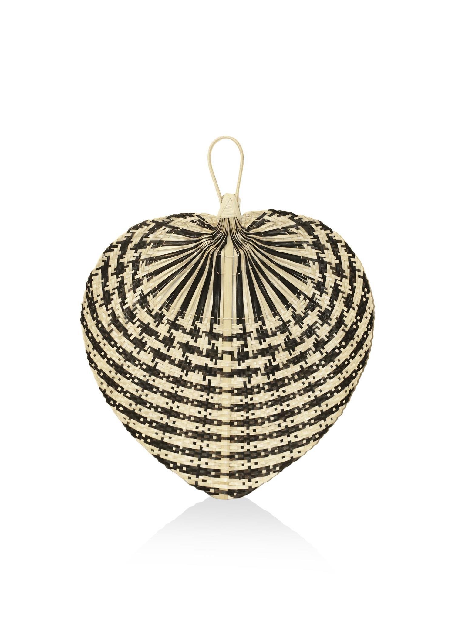 Dekoratif Obje The Mia Dekoratif Bambu Duvar Dekoru Siyah 3x48x58 cm