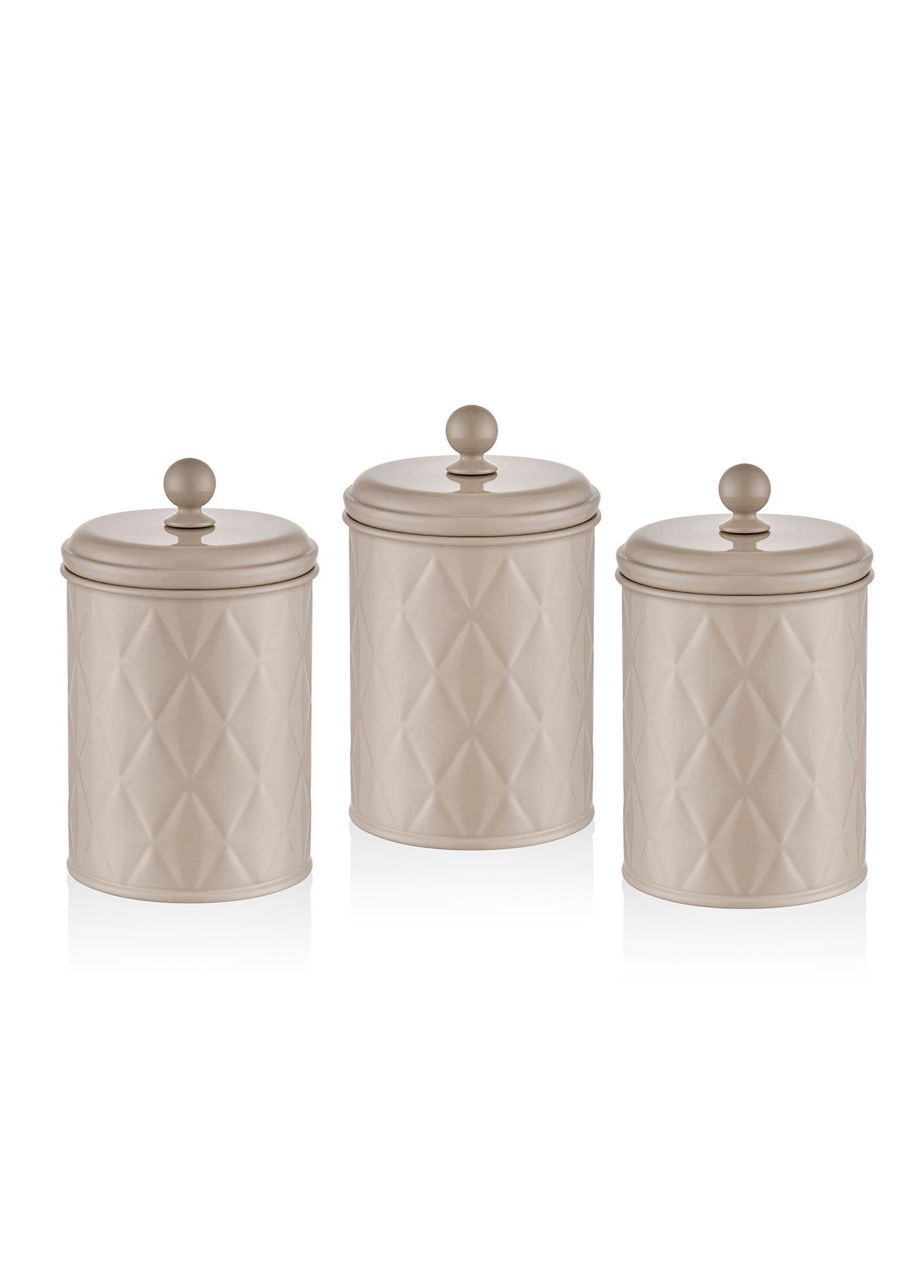 Kavanoz The Mia Prizma Çay Şeker Kahve Kavanozu Karamel 1 Lt