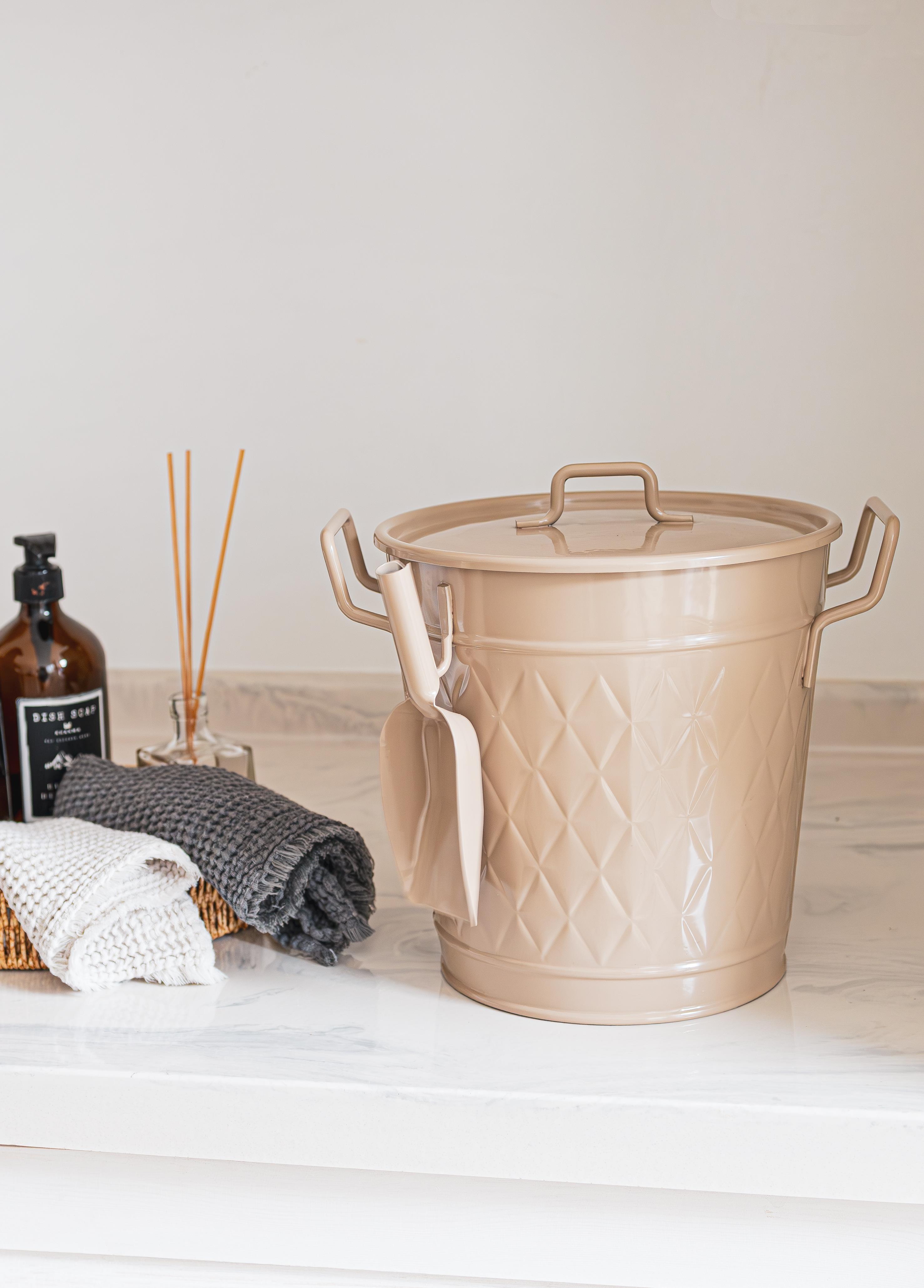 Patates, Bakliyat Kovaları The Mia Prizma Bakliyat Kovası Karamel