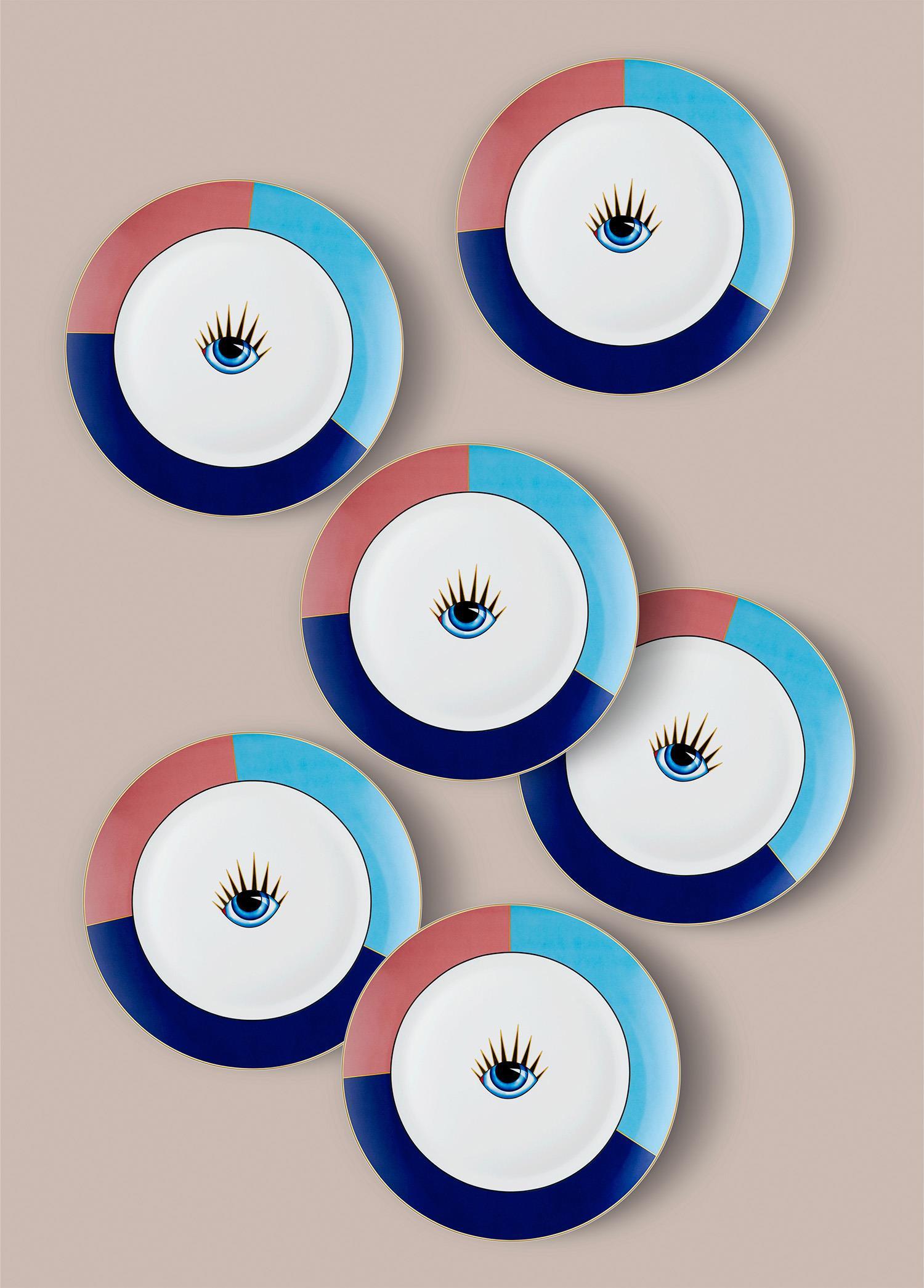 Servis Tabağı The Mia Eye Servis Tabağı 6 Kişilik