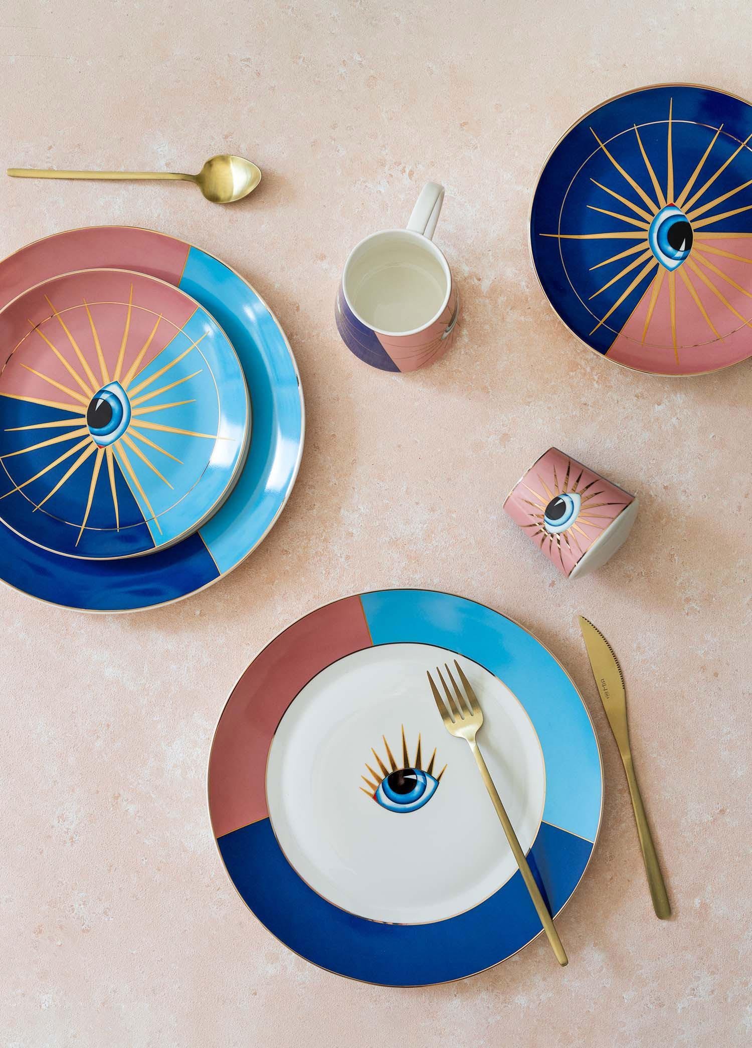 Servis Tabağı The Mia Eye Servis Tabağı 6 Kişilik