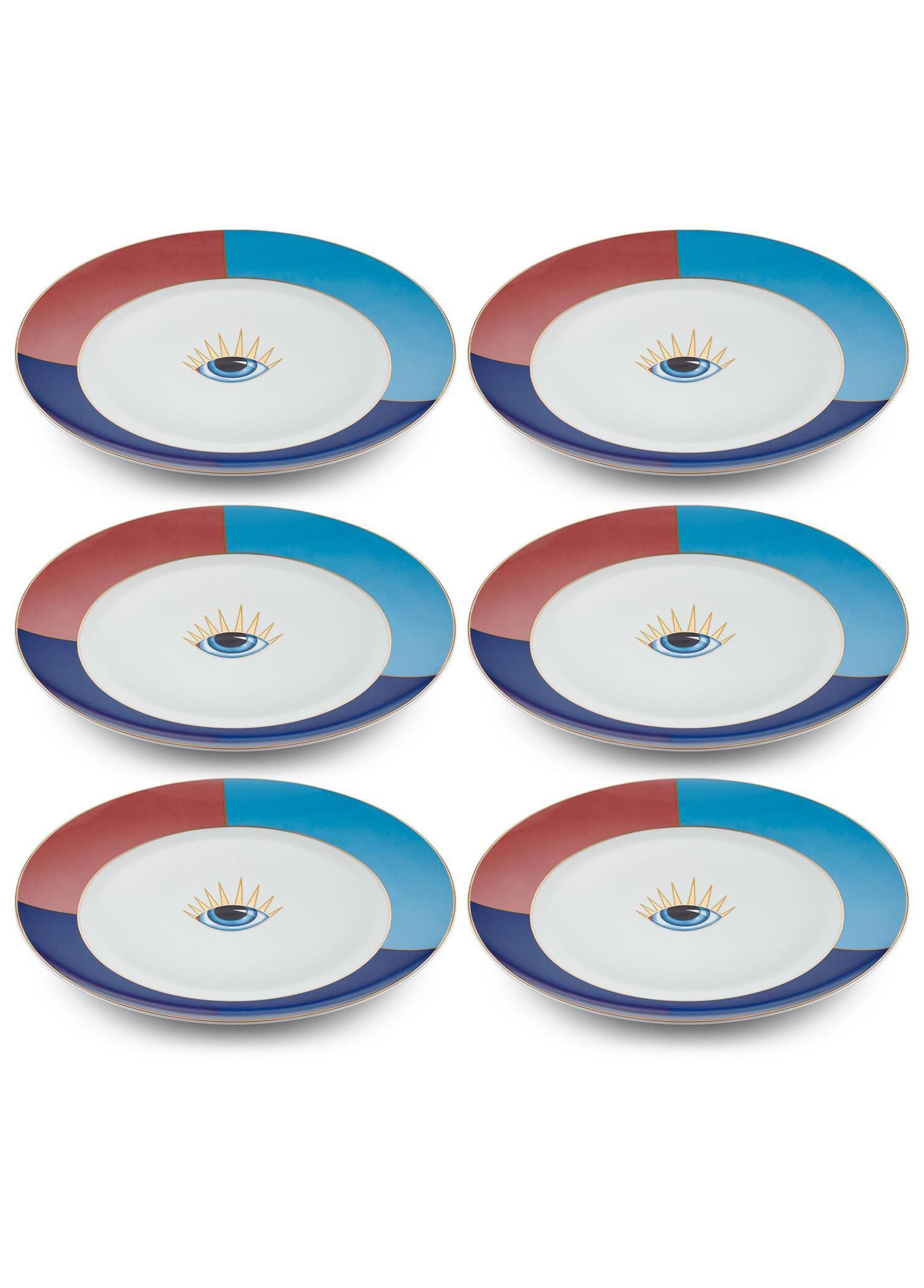 Servis Tabağı The Mia Eye Servis Tabağı 6 Kişilik