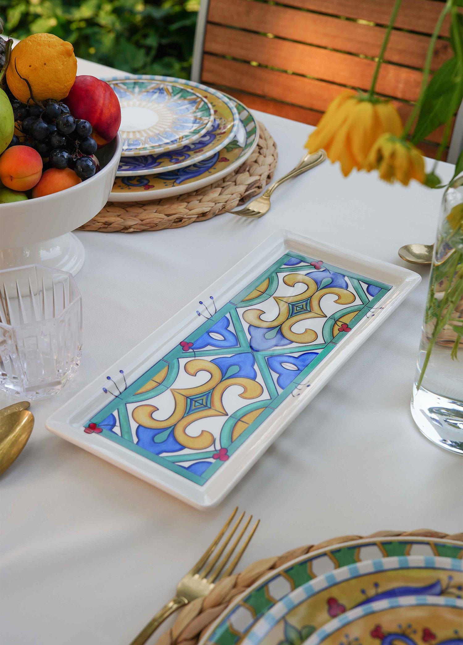 Servis Tabağı The Mia Limoncello Servis 35 x 16 cm