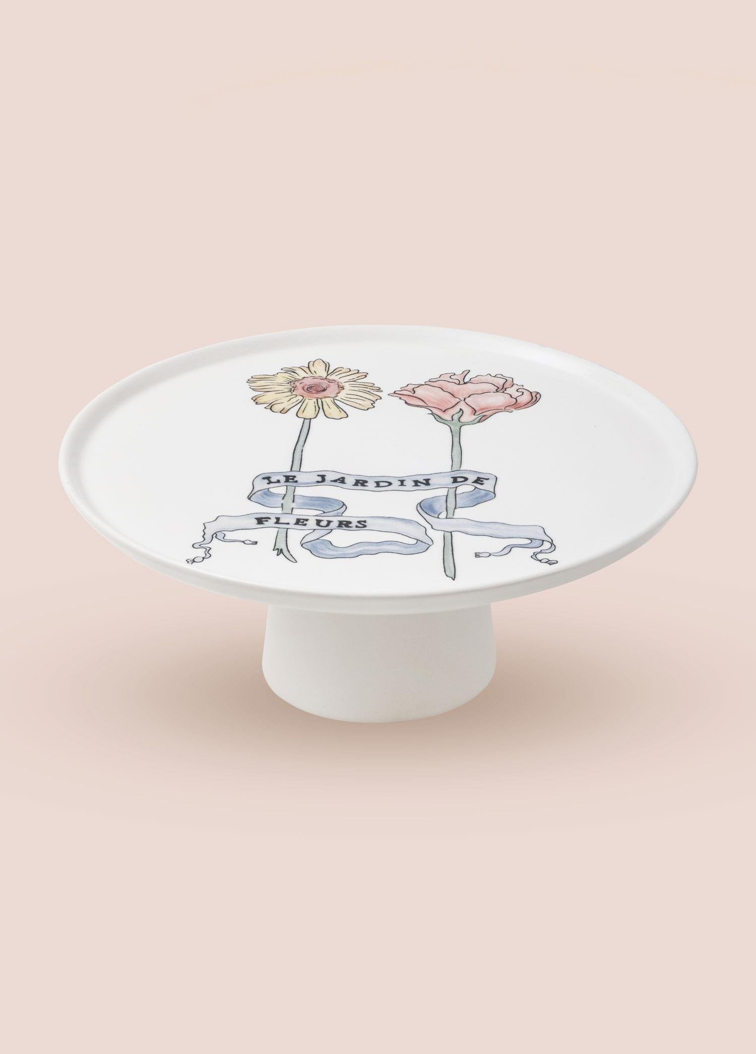 Servis Tabağı The Mia Luv Ayaklı Servis Tabağı 10x26 cm