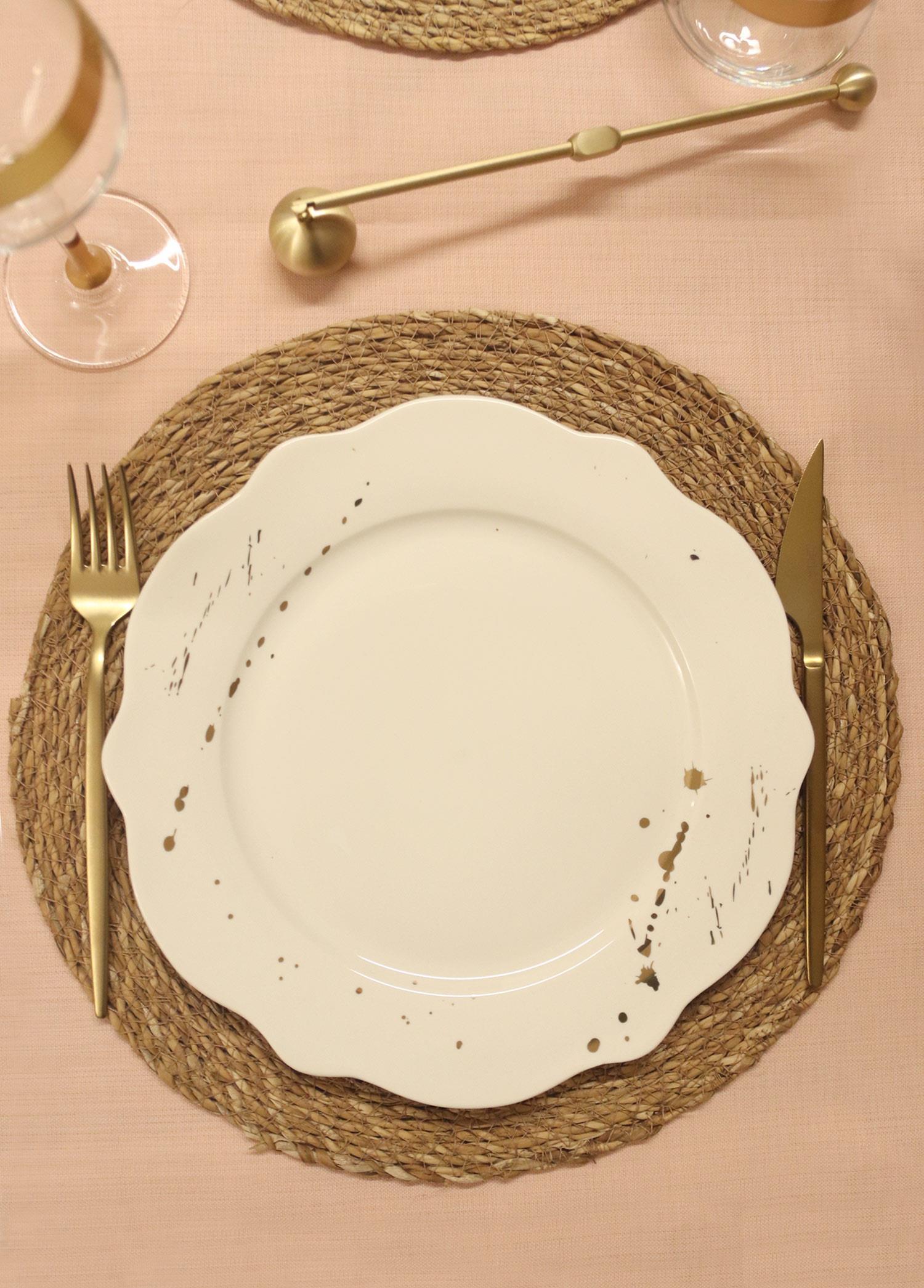 Servis Tabağı The Mia Splash Servis Tabağı 6 Parça 27 Cm