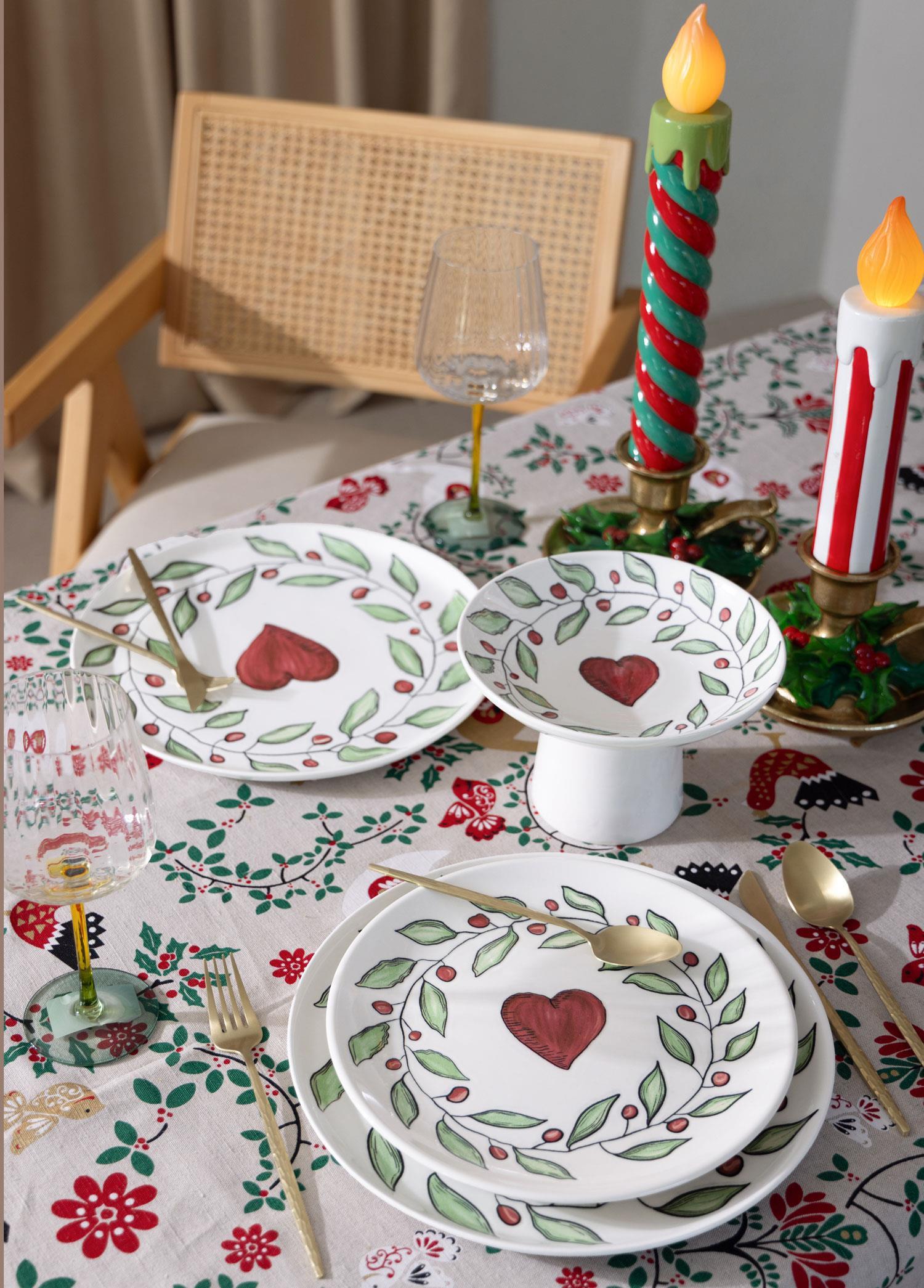 Tabak The Mia Luv Pasta Tabağı 6lı Set 19 cm