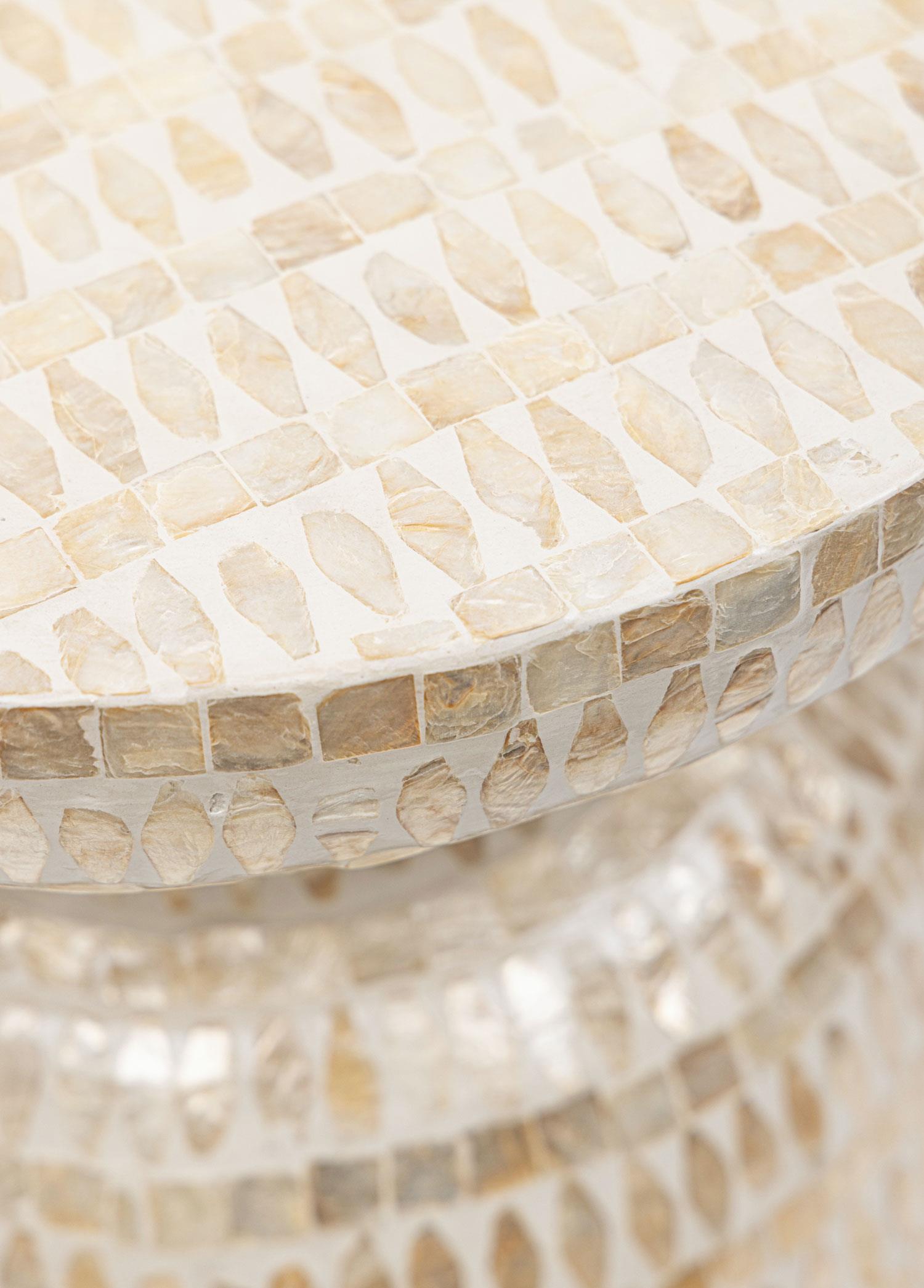 Tabure & Sehpa The Mia Sedef Tabure Yan Sehpa 38x40 cm TLC0101