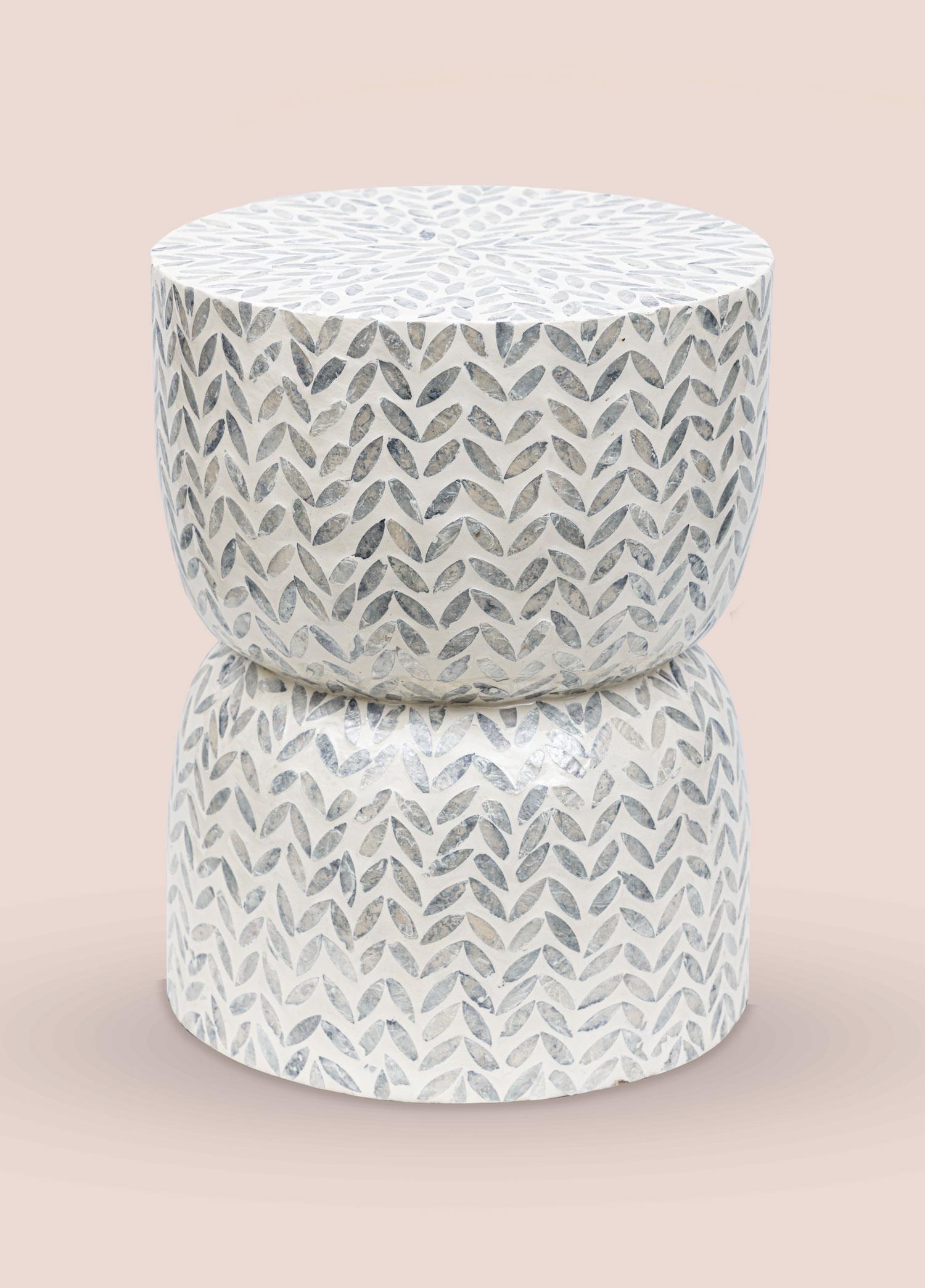 Tabure & Sehpa The Mia Sedef Tabure Yan Sehpa 35x50cm TLC0137