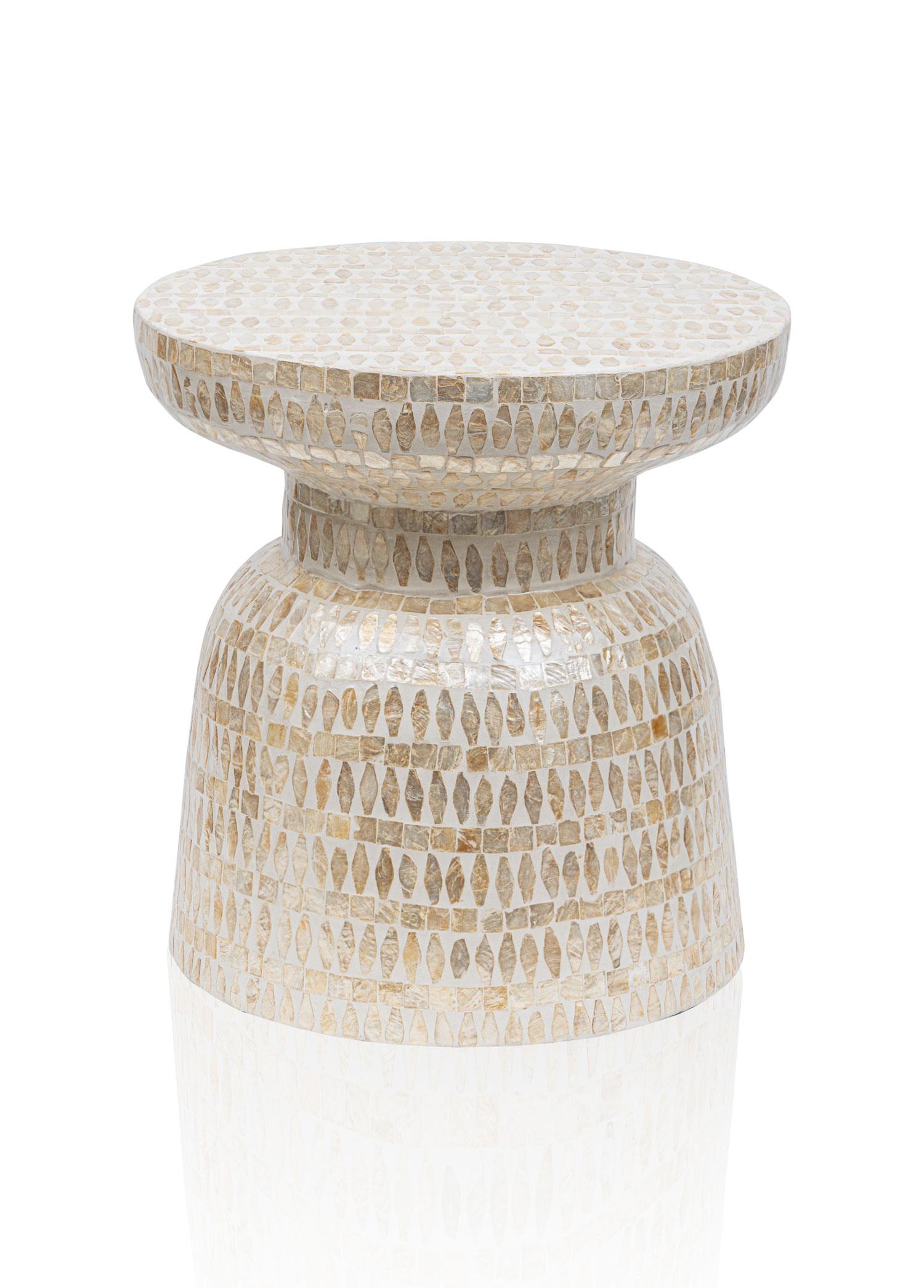 Tabure & Sehpa The Mia Sedef Tabure Yan Sehpa 38x40 cm TLC0101