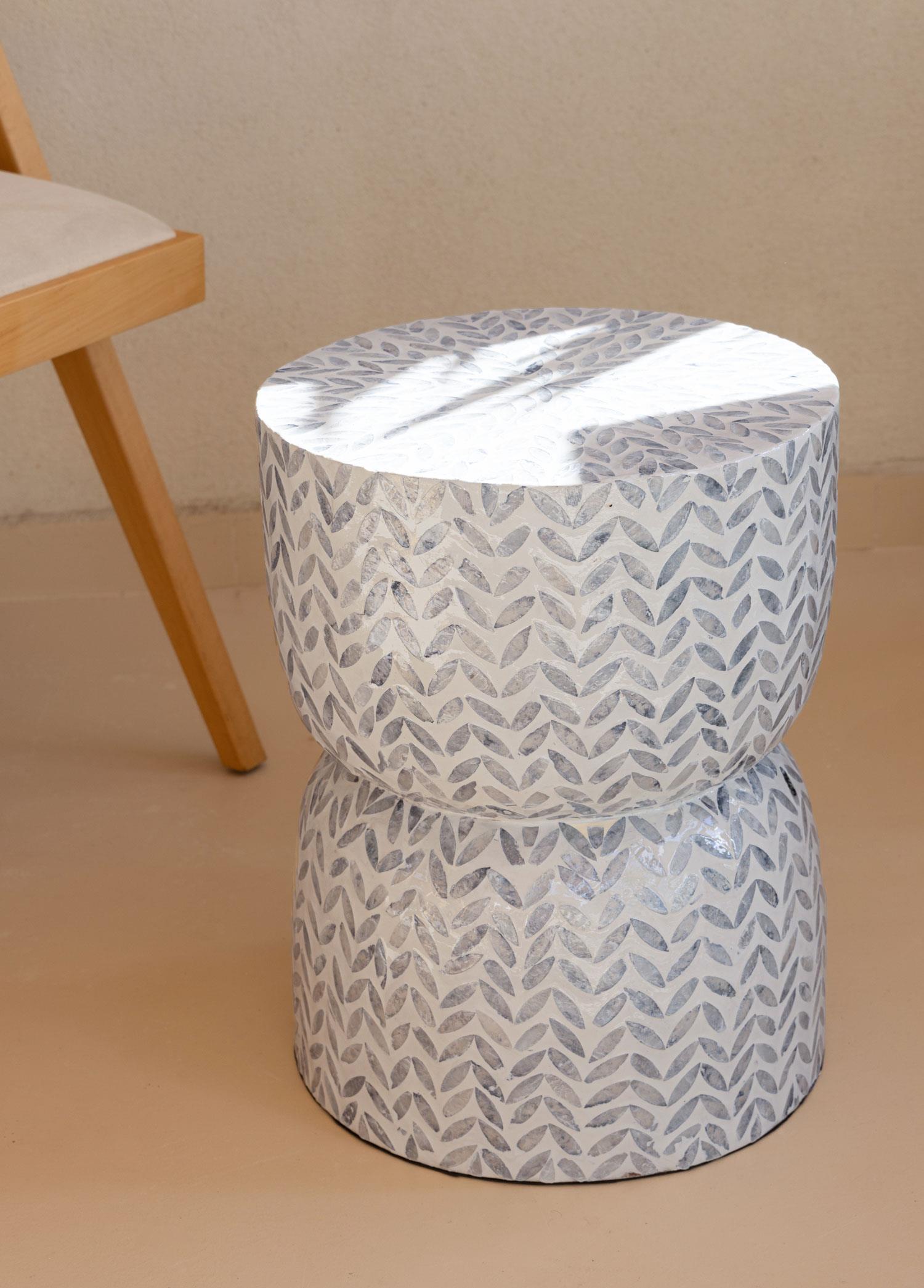 Tabure & Sehpa The Mia Sedef Tabure Yan Sehpa 35x50cm TLC0137