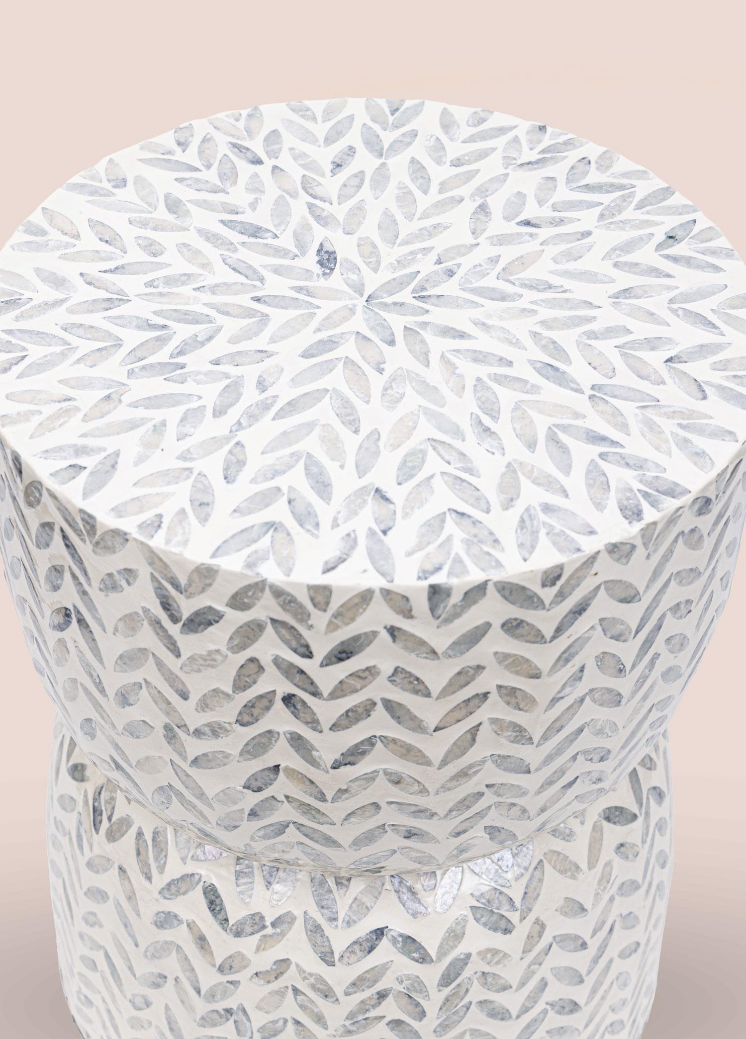 Tabure & Sehpa The Mia Sedef Tabure Yan Sehpa 35x50cm TLC0137