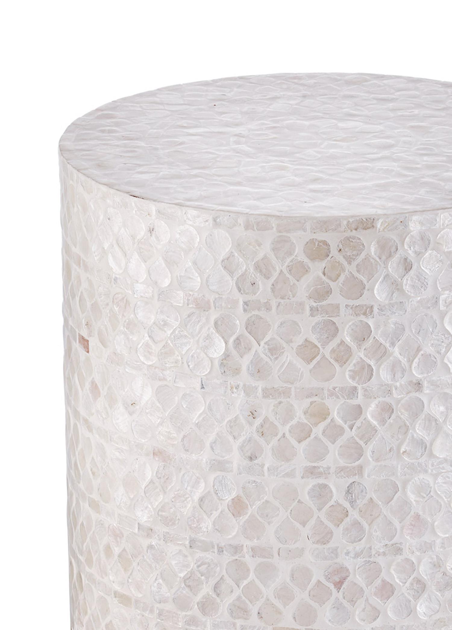 Tabure & Sehpa The Mia Sedef Tabure & Yan Sehpa 35x45 cm