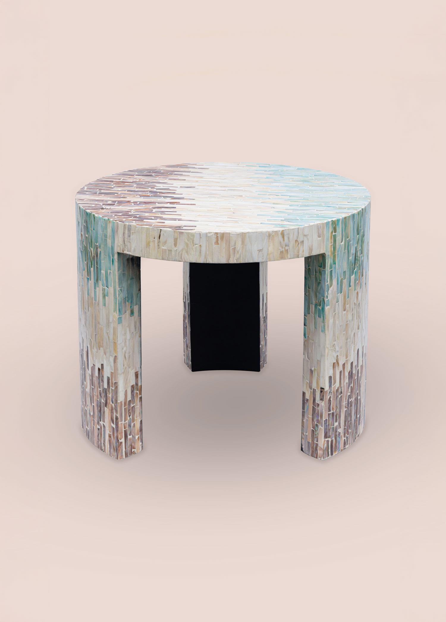 Tabure & Sehpa The Mia Sedef Tabure Yan Sehpa 66x48 cm TLC0119