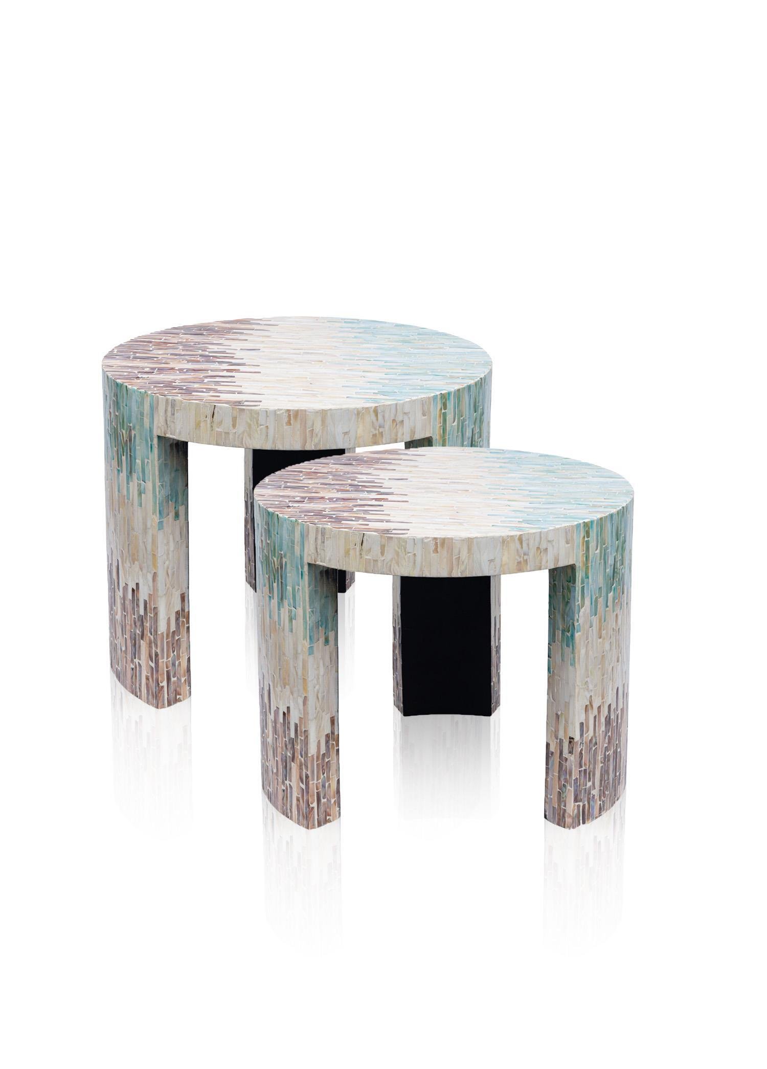 Tabure & Sehpa The Mia Sedef Tabure Yan Sehpa 66x48 cm TLC0119