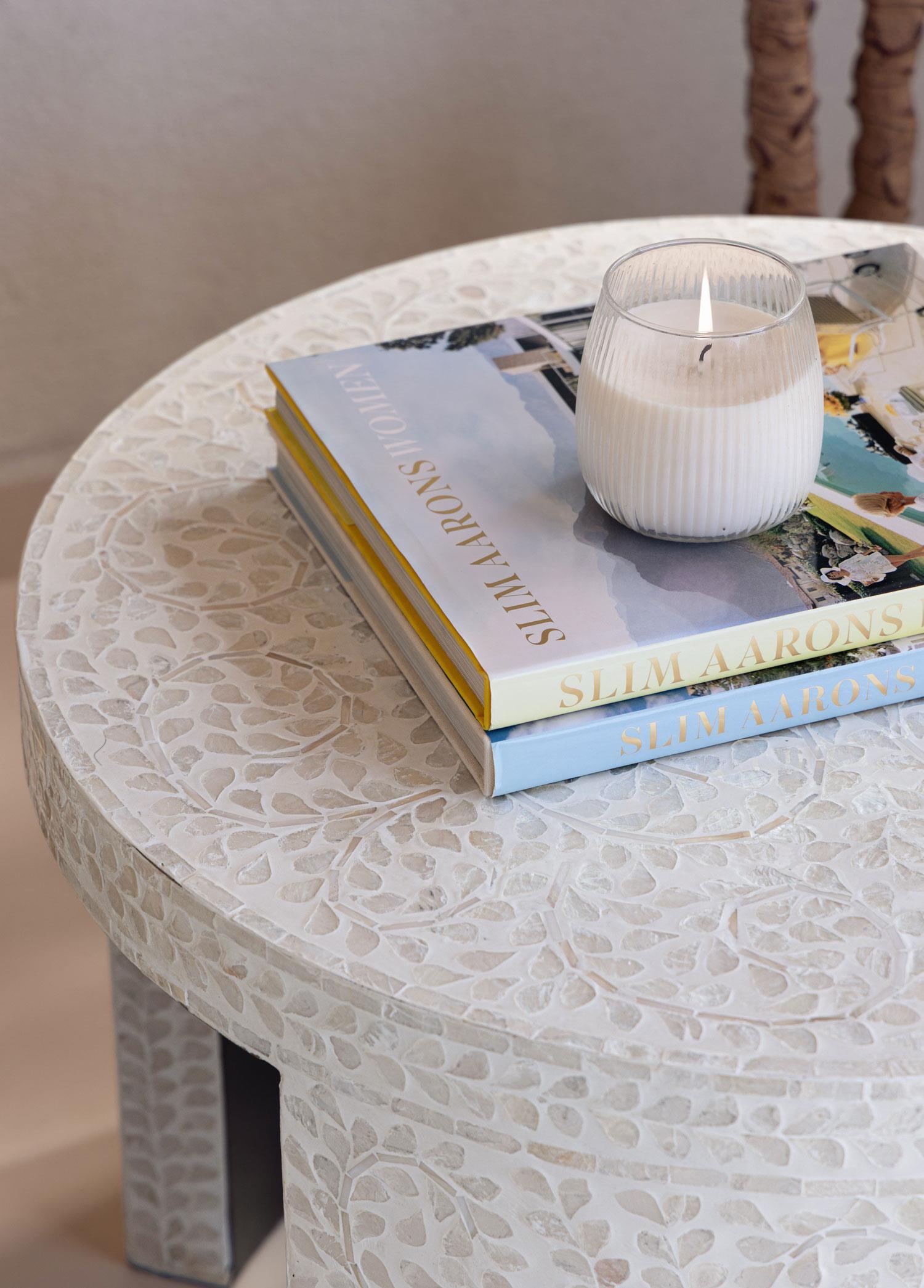 Tabure & Sehpa The Mia Sedef Tabure Yan Sehpa 66x48 cm TLC0117