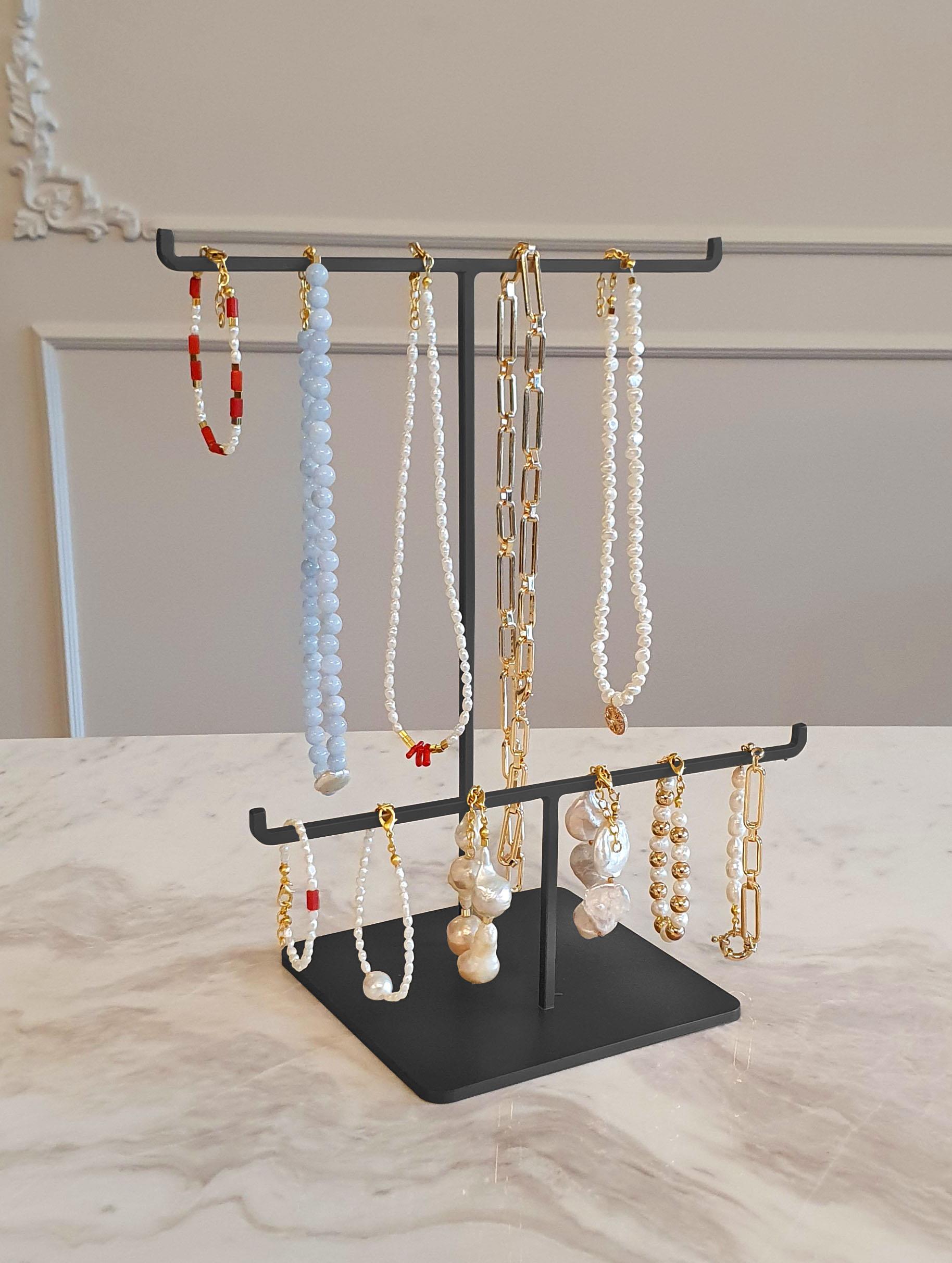 Takılık The Mia Takılık 2li Siyah 30x25 cm