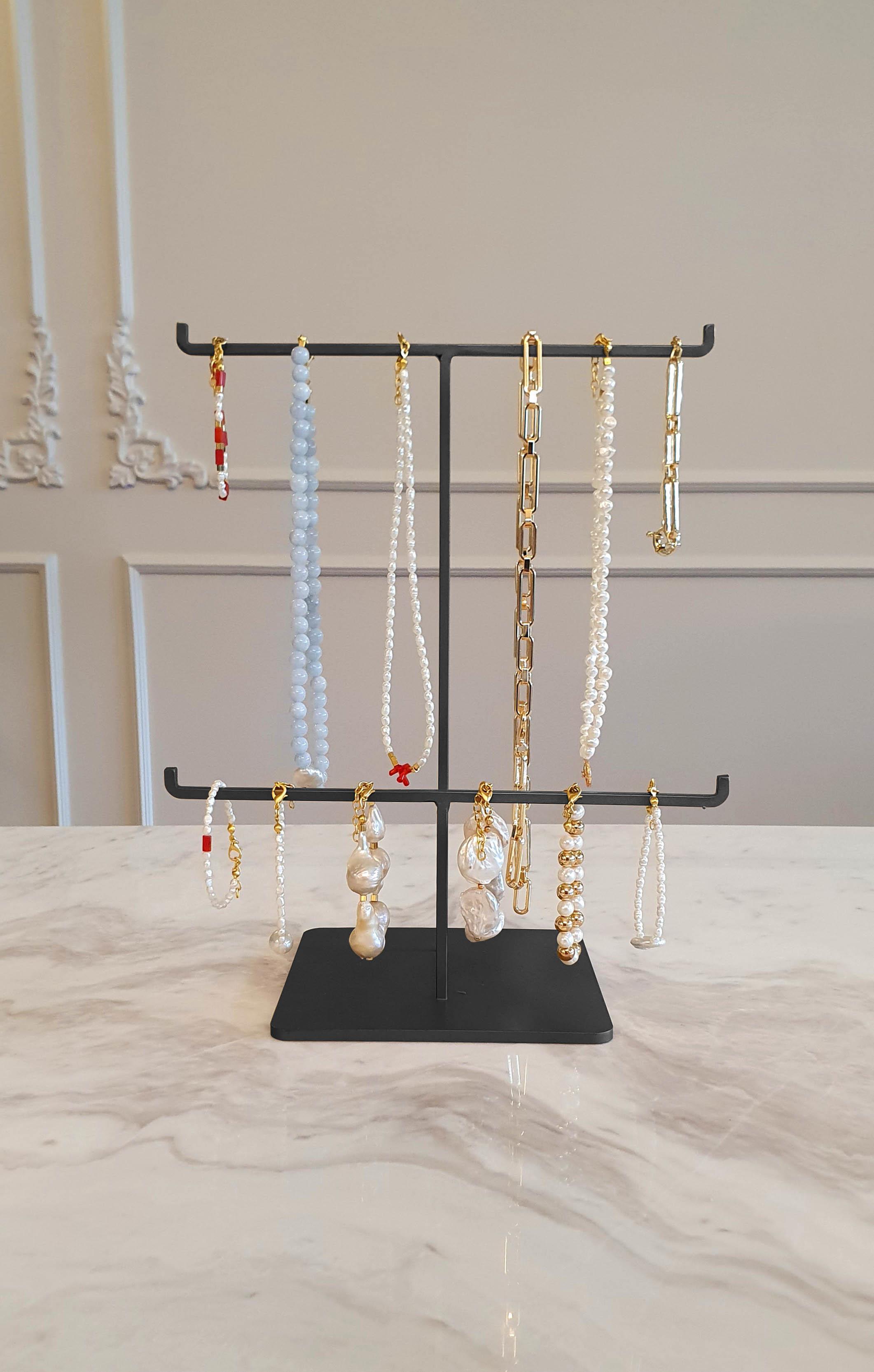 Takılık The Mia Takılık 2li Siyah 30x25 cm