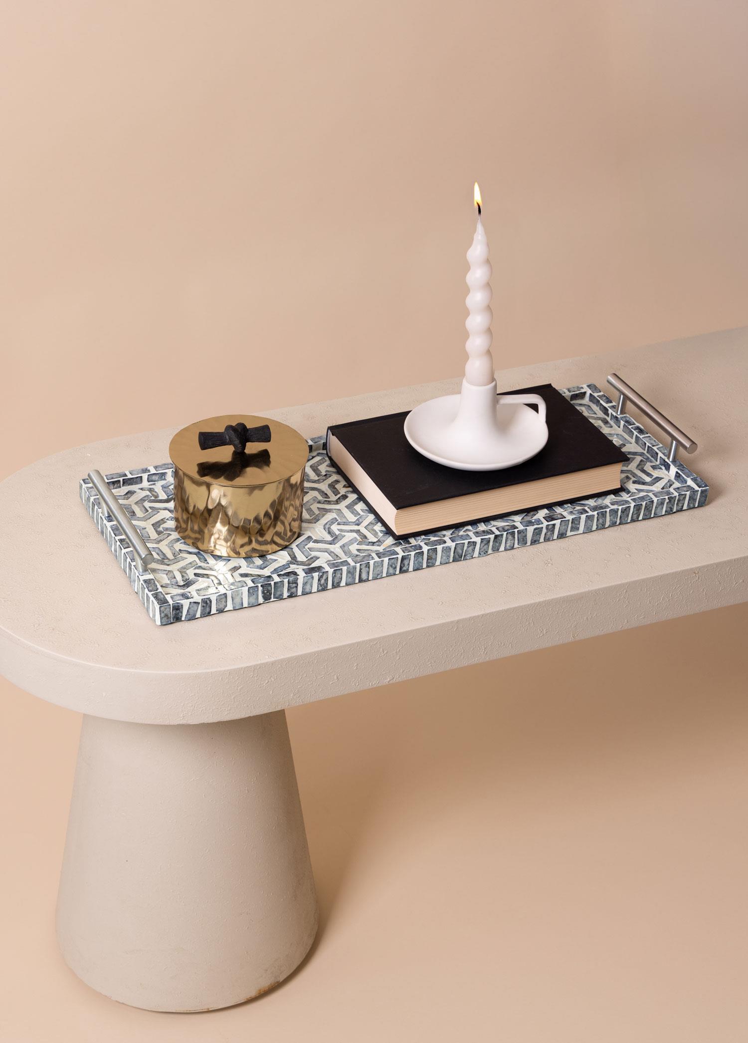 Tepsi The Mia Sedef Tepsi 50x18x2 cm TLC0097