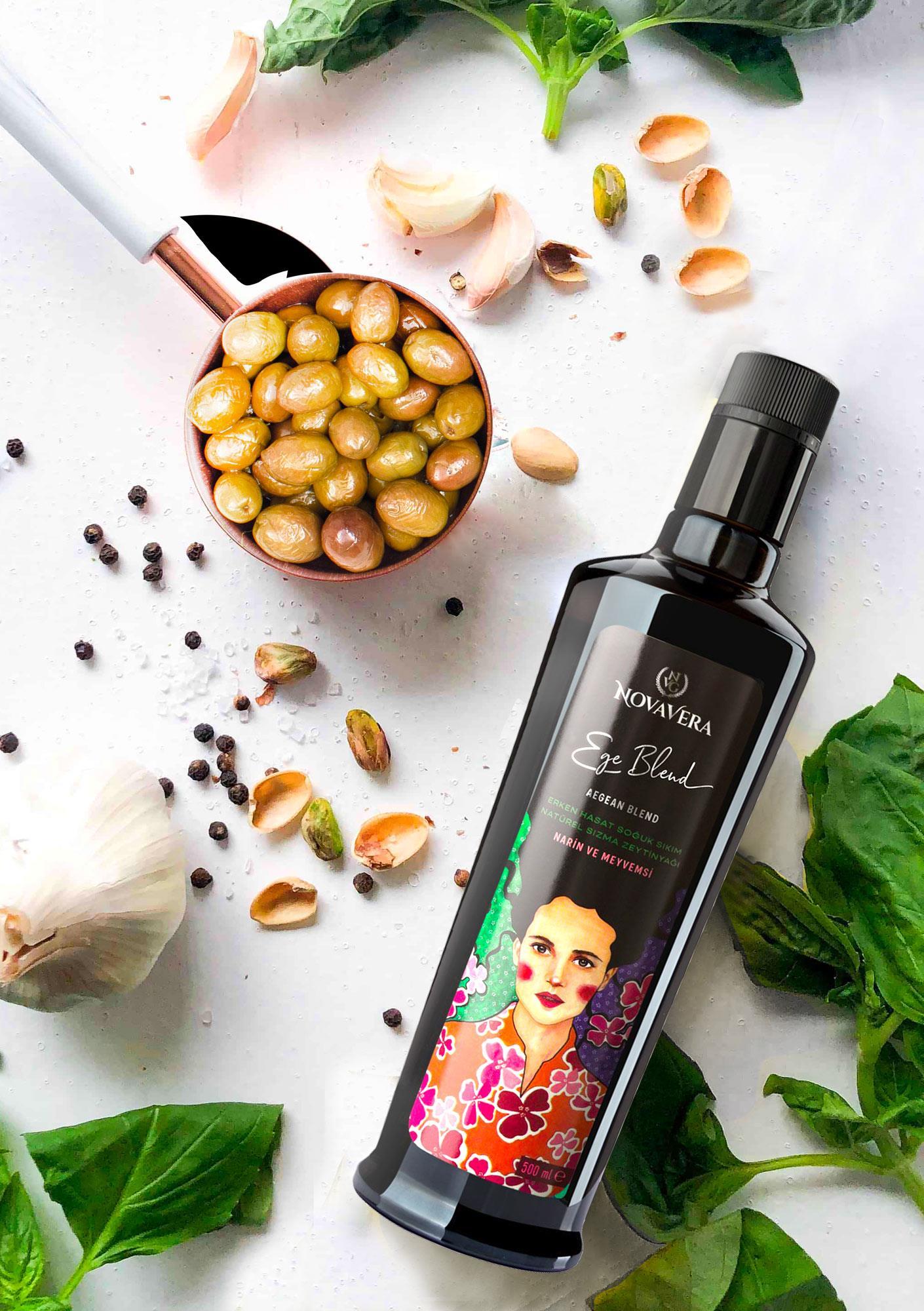 Nova Vera Ege Blend Erken Hasat Soğuk Sıkım Z.yağı 500 ml Satın Al