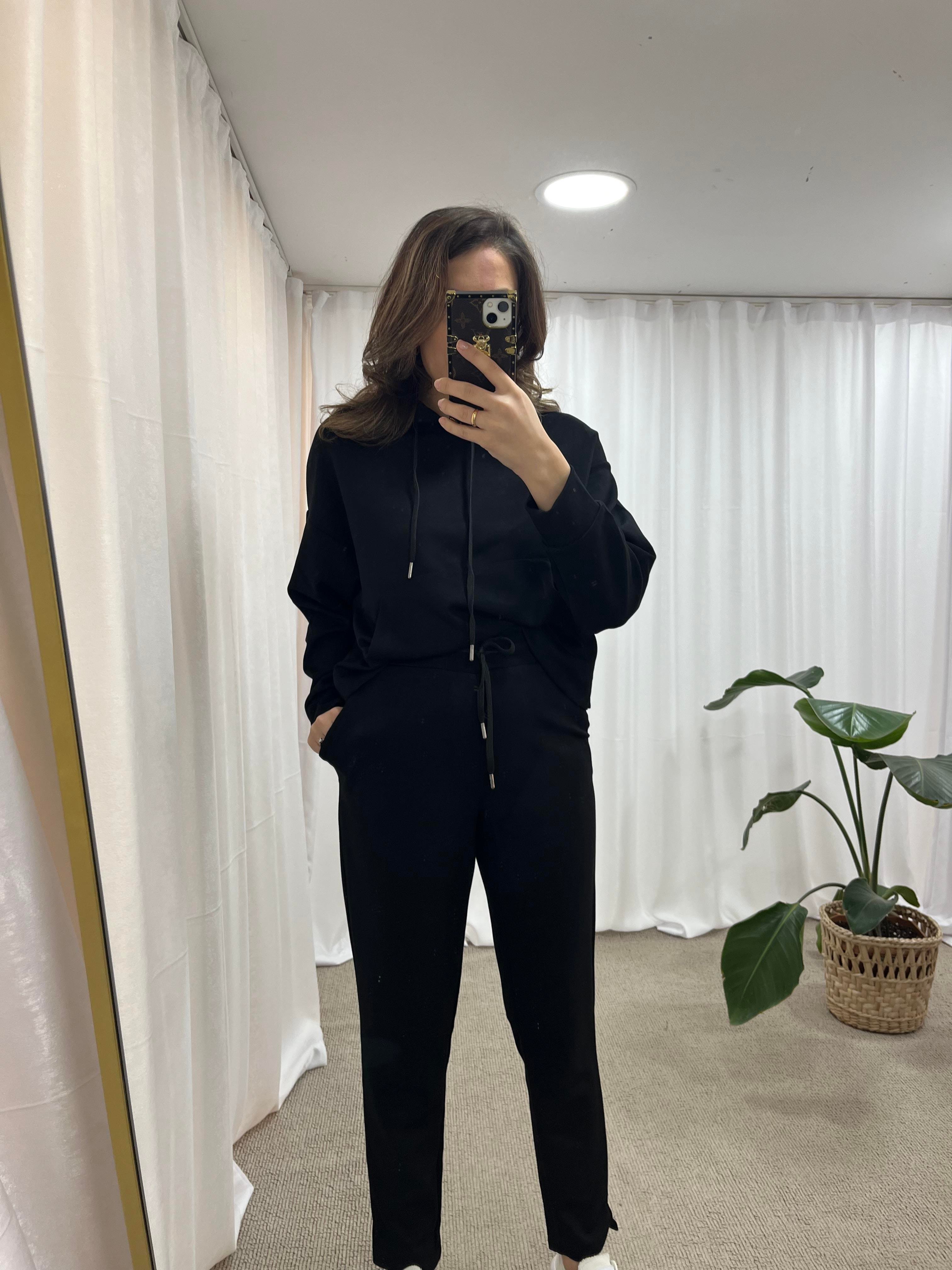 OYSHO MODEL EŞOFMAN TAKIM SİYAH