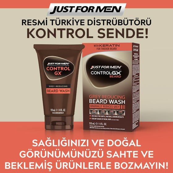 Control GX Gri Azaltıcı Sakal Bıyık Yıkama Şampuanı
