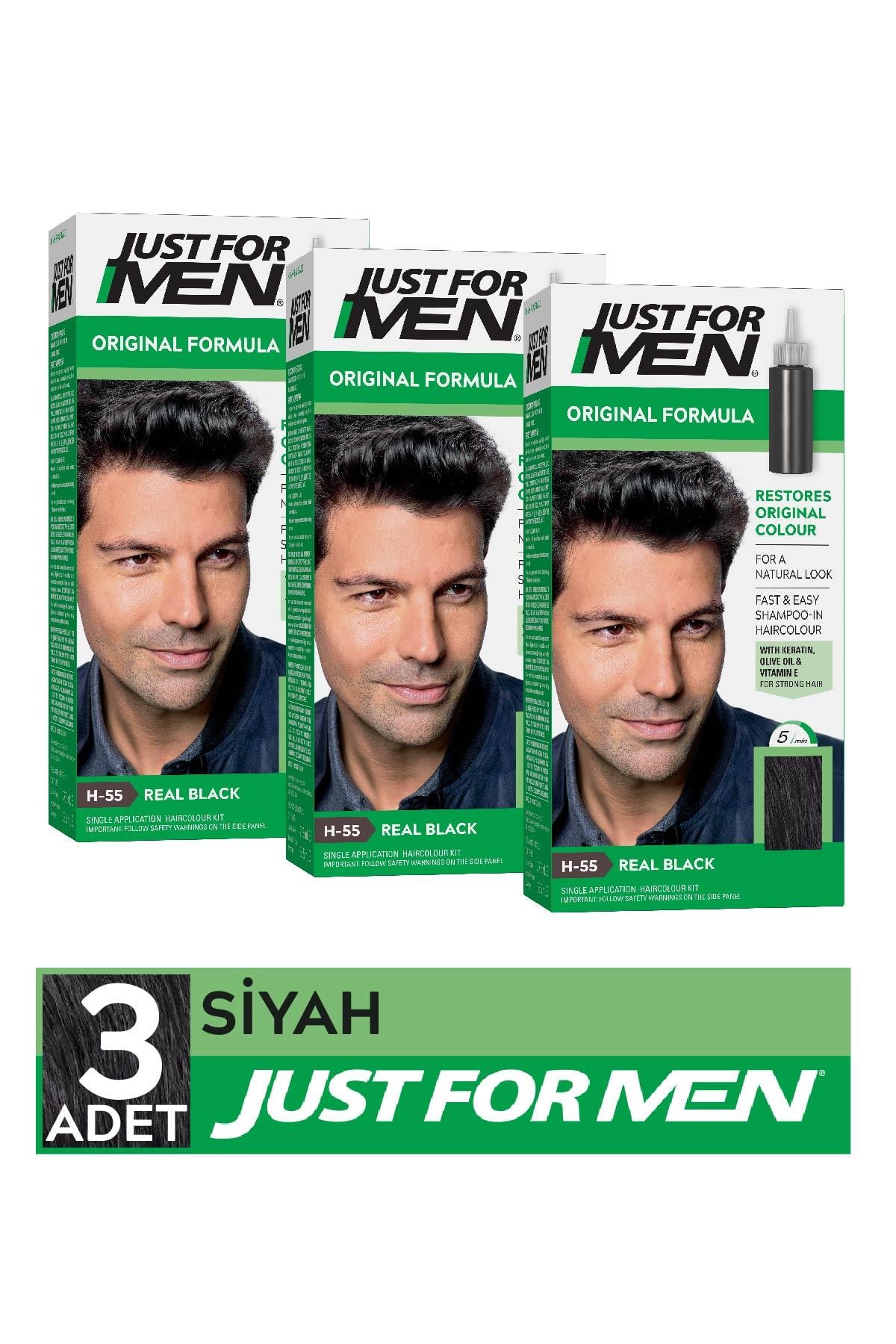 Saç Boyası Siyah 3'lü Set