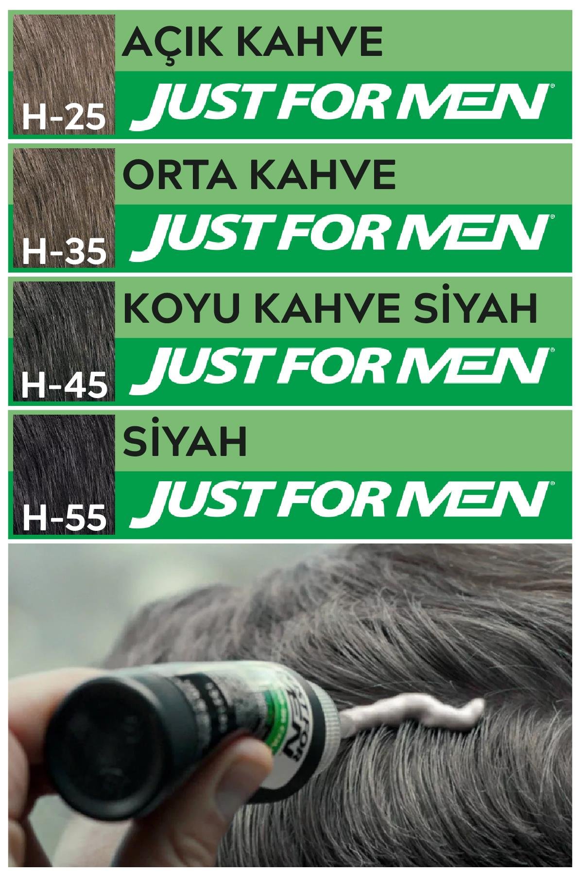 Saç Boyası Siyah 3'lü Set