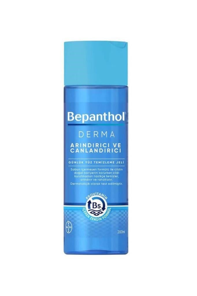 Bepanthol Derma Arındırıcı ve Canlandırıcı Yüz Temizleme Jeli 200 mlBepanthol Derma 200 ml Yüz Temizleme JeliBepanthol