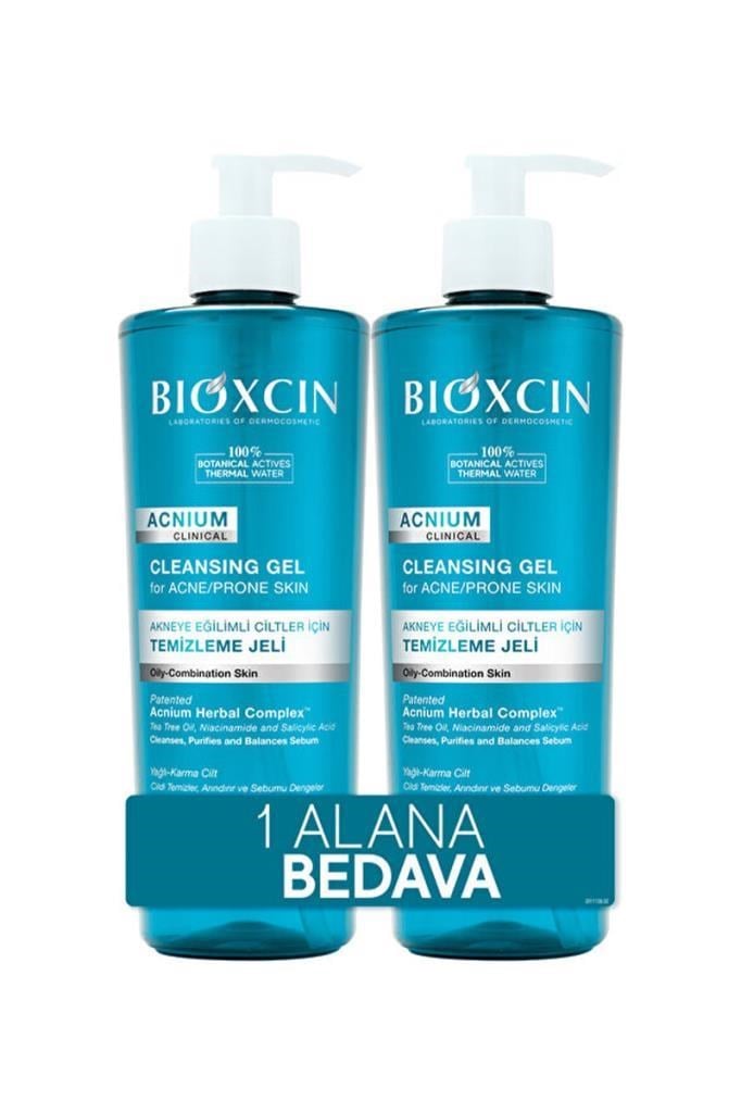 Bioxcin Acnium Yüz Yıkama Jeli 500 ml 1+1Bioxcin Acnium Yüz Yıkama Jeli Sebium Dengeleyici 500 ml - 1+1 HediyeliBioxcin
