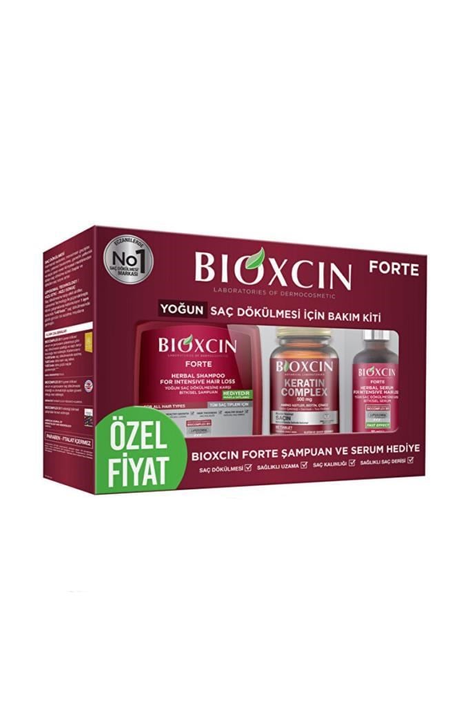 Bioxcin Forte Yoğun Saç Dökülmesi Bakım KitiBioxcin Forte Yoğun Saç Dökülmesi için Bakım KitiBioxcin
