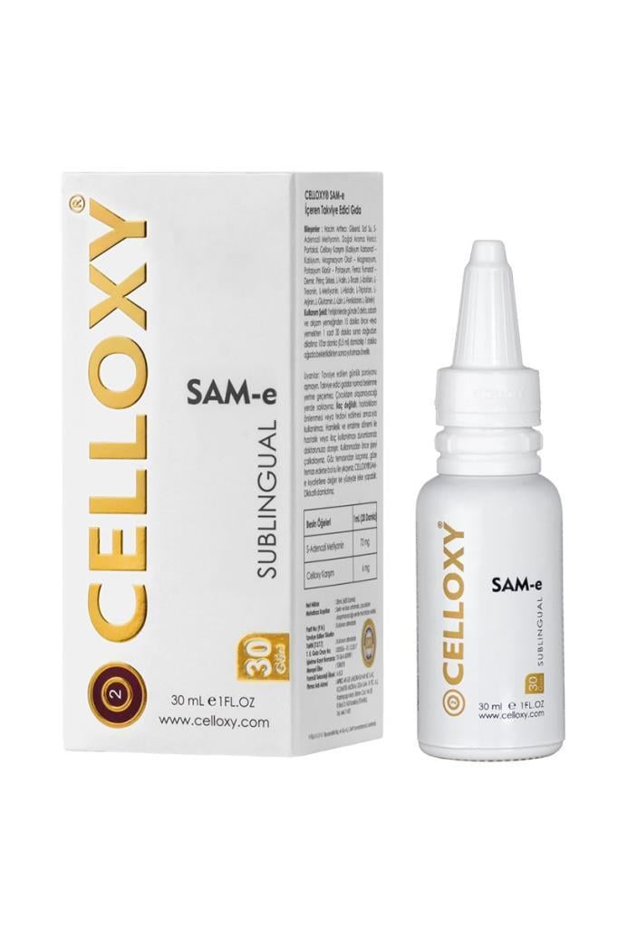 Celloxy SAM-e Damla 30 ML Takviye Edici Gıda Celloxy Sam-E Damla 30 mlCELLOXY