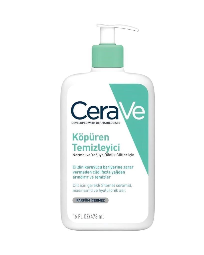Cerave Foaming Cleanser Köpüren Temizleyici 473 mlCerave Foaming Cleanser Köpüren Temizleyici 473 mlCerave