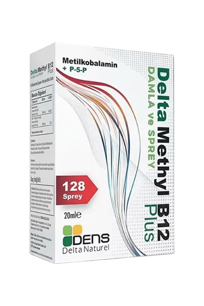 Delta Methly B12 Plus Sprey 20 ML Dens Delta Naturel Methyl B12 Plus Sprey 20 mlDelta