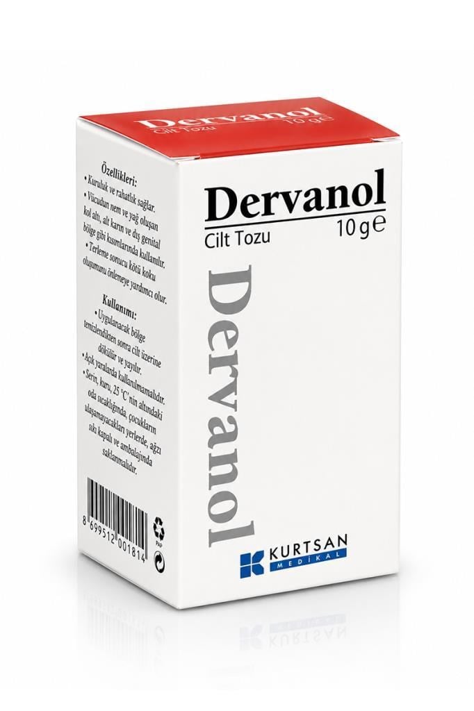 Dervanol Cilt Tozu 10 grDervanol