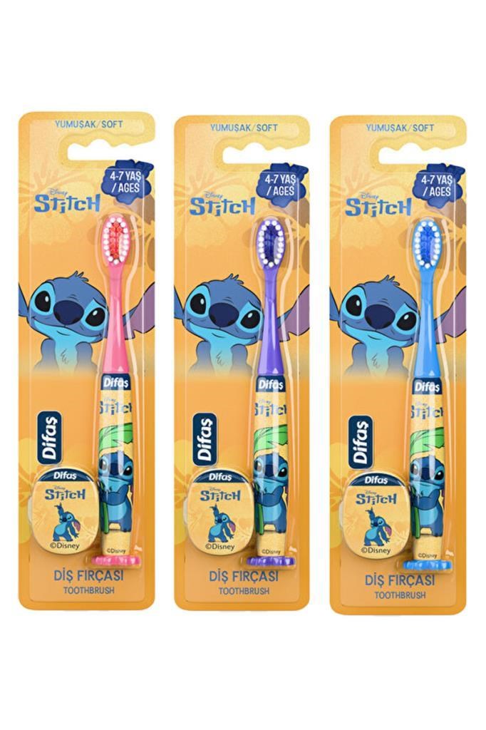 Difaş Disney Lisanslı Lilo & Stitch 4-7 Yaş Çocuk Diş FırçasıDifaş