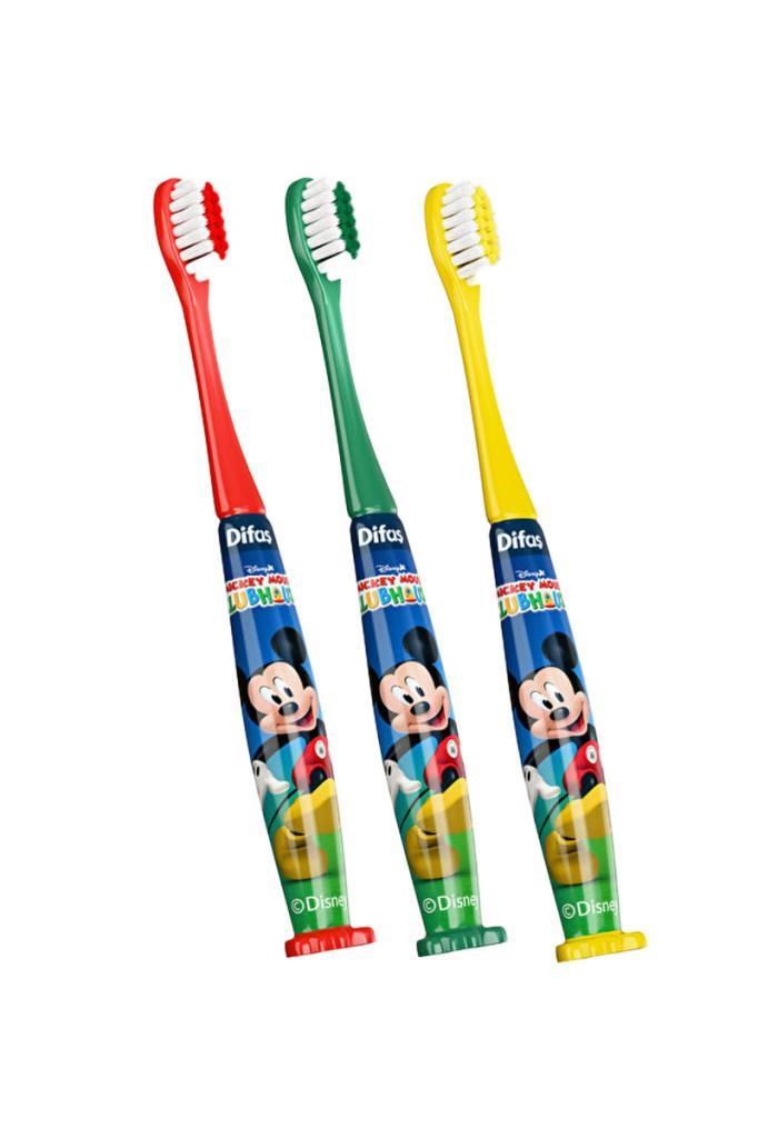 Difaş Disney Lisanslı Mıckey Mouse 4-7 Yaş Çocuk Diş FırçasıDifaş