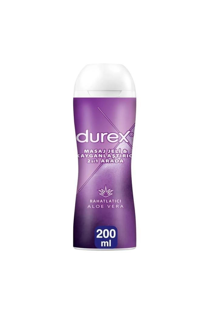 Durex Play 2 in 1 Aloe Vera 200 ml Kayganlaştırıcı ve Masaj JeliDurex Play 2 in 1 Aloe Vera 200 ml Kayganlaştırıcı ve Masaj JeliDurex