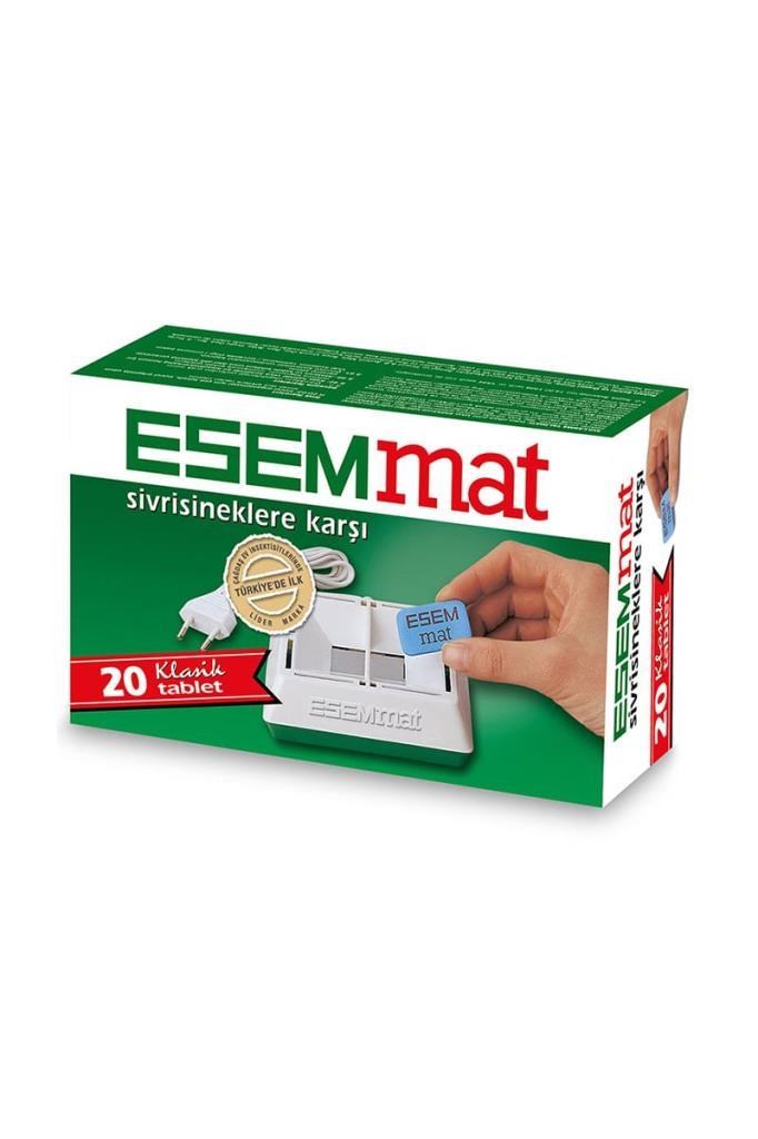 Esemmat Sivrisinek Kovucu Tablet 20liEsemmat Sivrisinek Kovucu Tablet 20liEsemmat