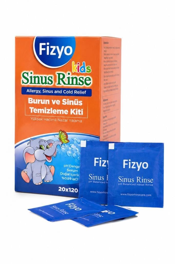 Fizyo Sinus Rinse Kids Cocuklar Icin Burun Ve Sinus Temizleme Kiti 20 X 120 MlFizyo