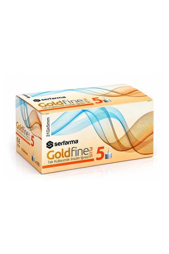 Goldfine Plus Insülin Iğne Ucu 31G 5mmGoldfine