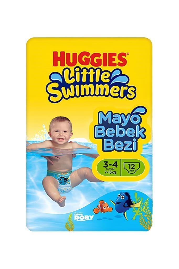 Huggies Little Swimmers Mayo Bez S-M 12li FiyatıHuggies Little Swimmers Mayo Bebek Bezi S-M (7-15 kg) 12liHuggies